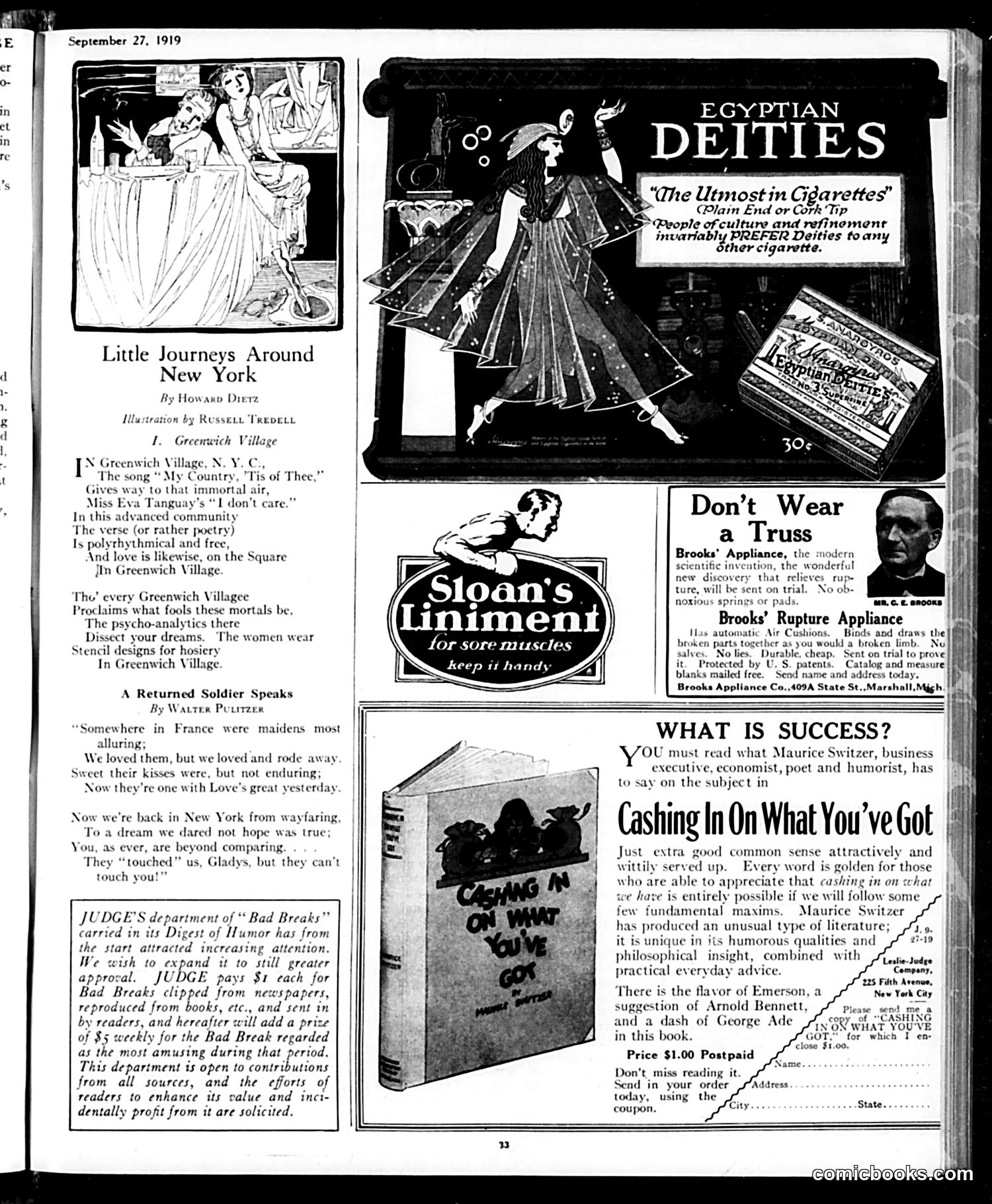 Judge — September 27, 1919 — page 33 of 36