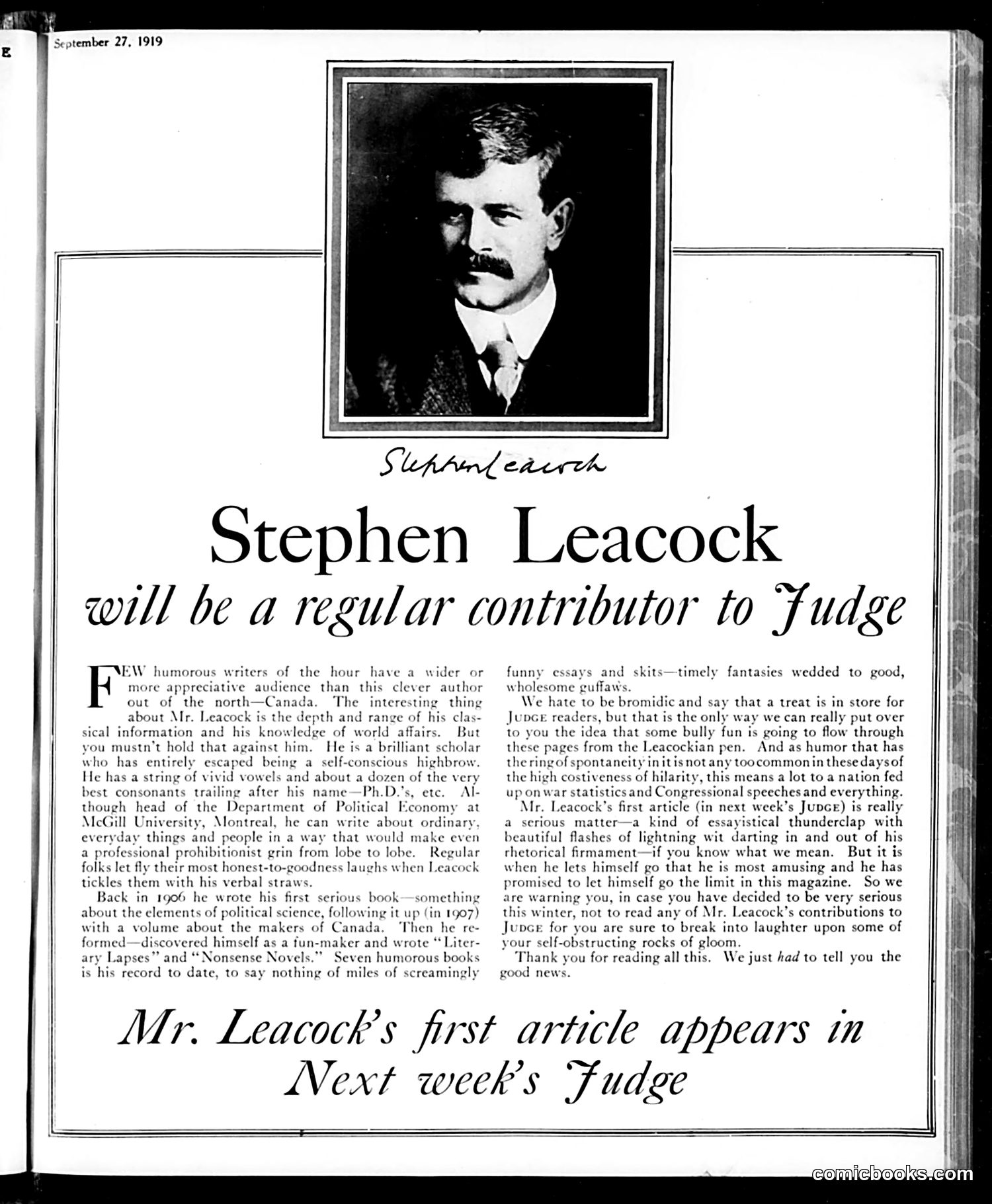 Judge — September 27, 1919 — page 35 of 36