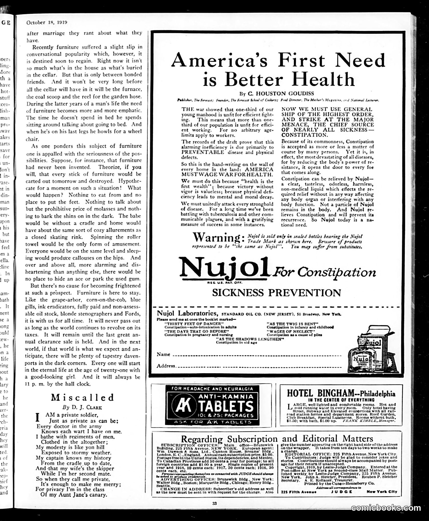 Judge — October 18, 1919 — page 33 of 36