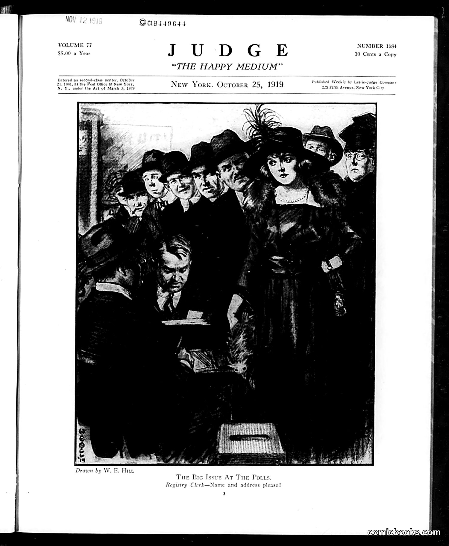 Judge — October 25, 1919 — page 3 of 36