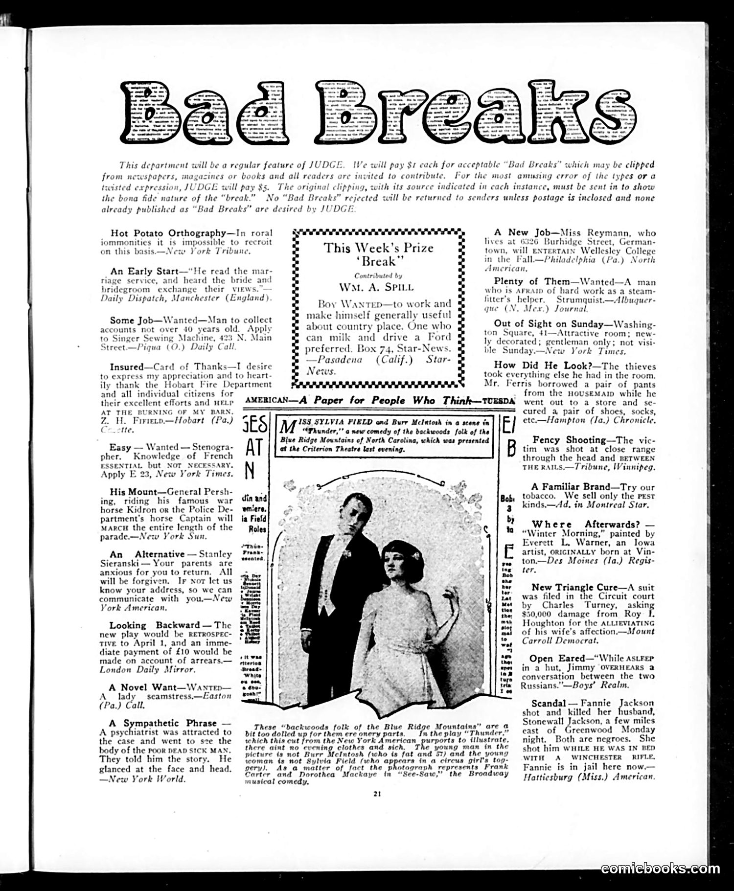 Judge — October 25, 1919 — page 21 of 36