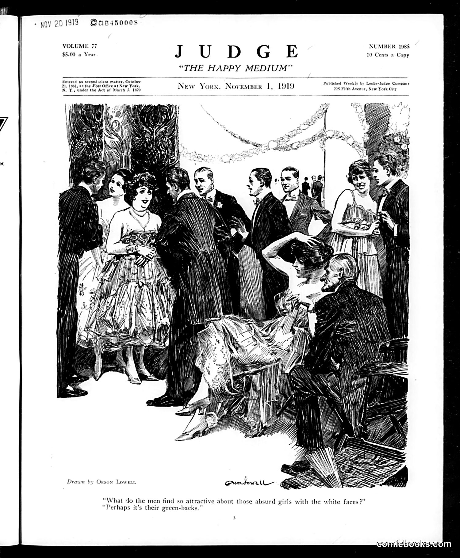 Judge — November 1, 1919 — page 3 of 38