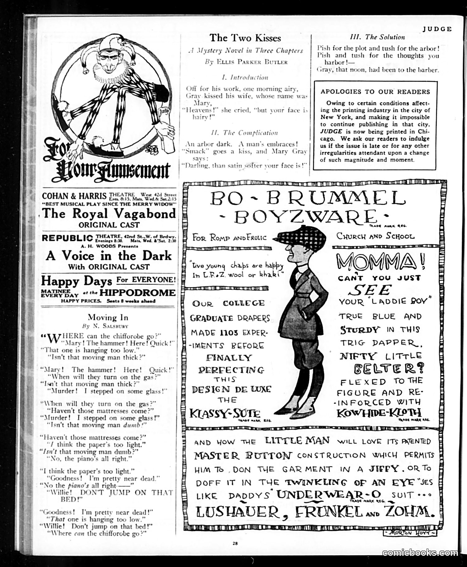 Judge — November 1, 1919 — page 28 of 38