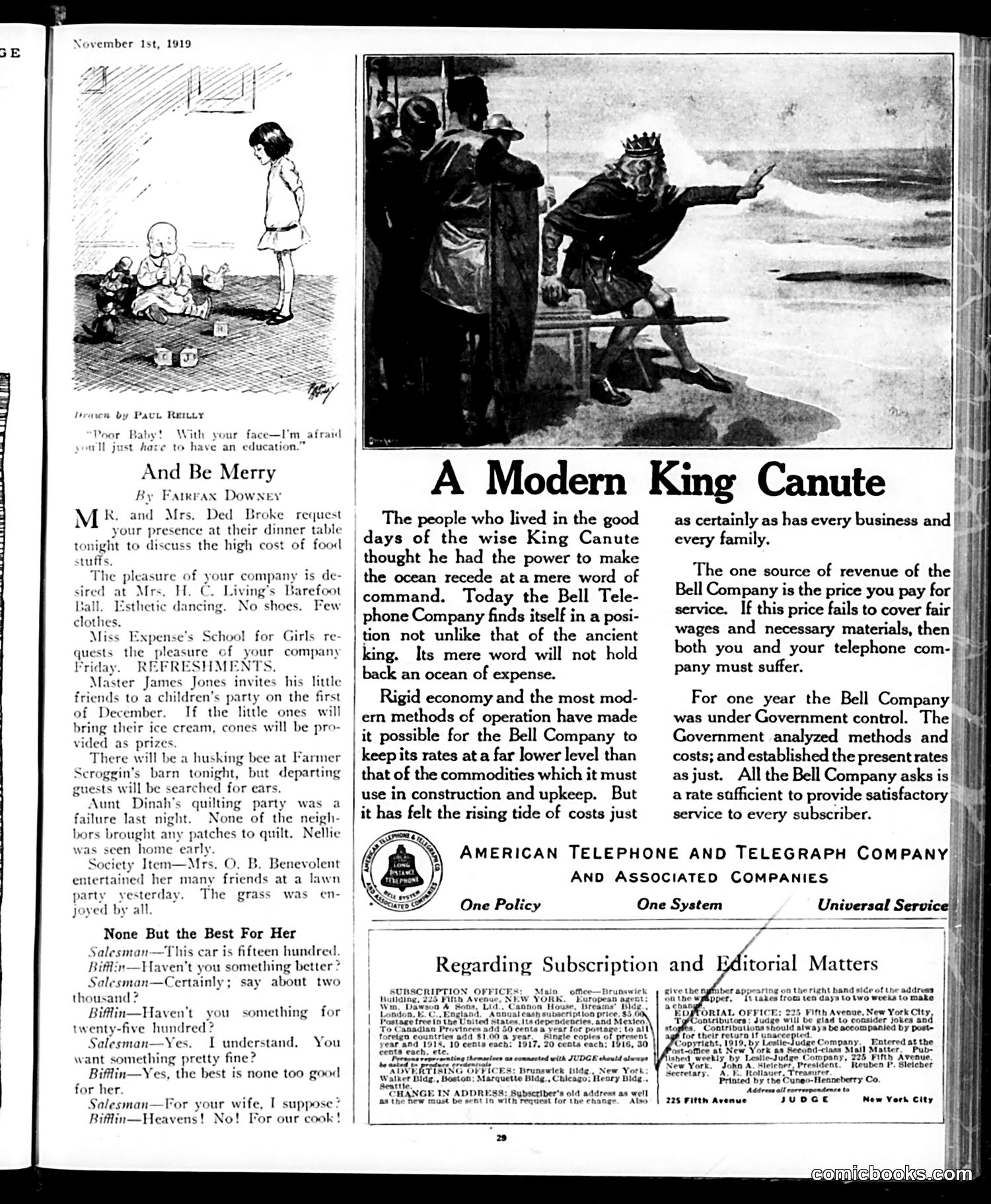 Judge — November 1, 1919 — page 29 of 38