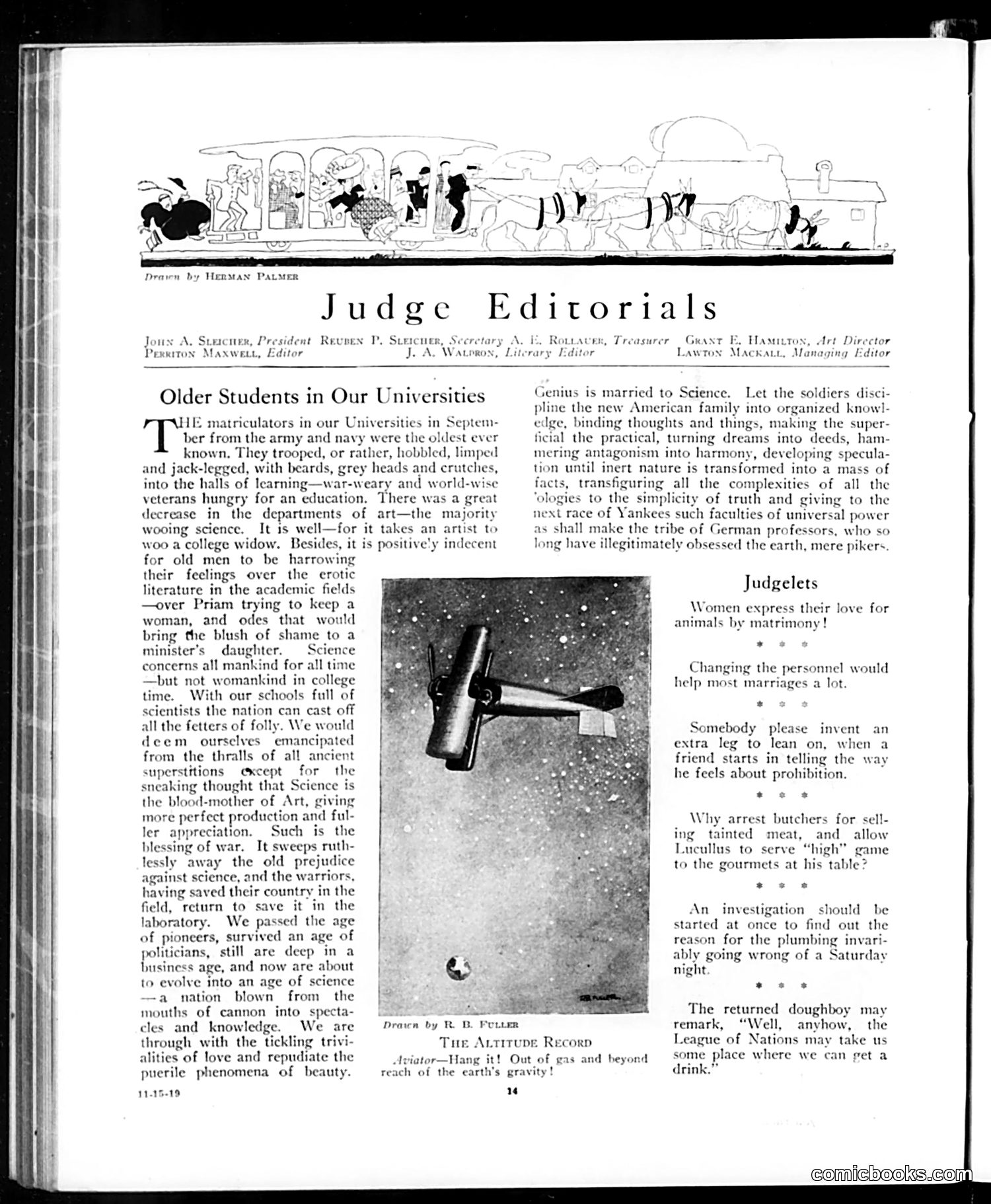 Judge — November 15, 1919 — page 14 of 36