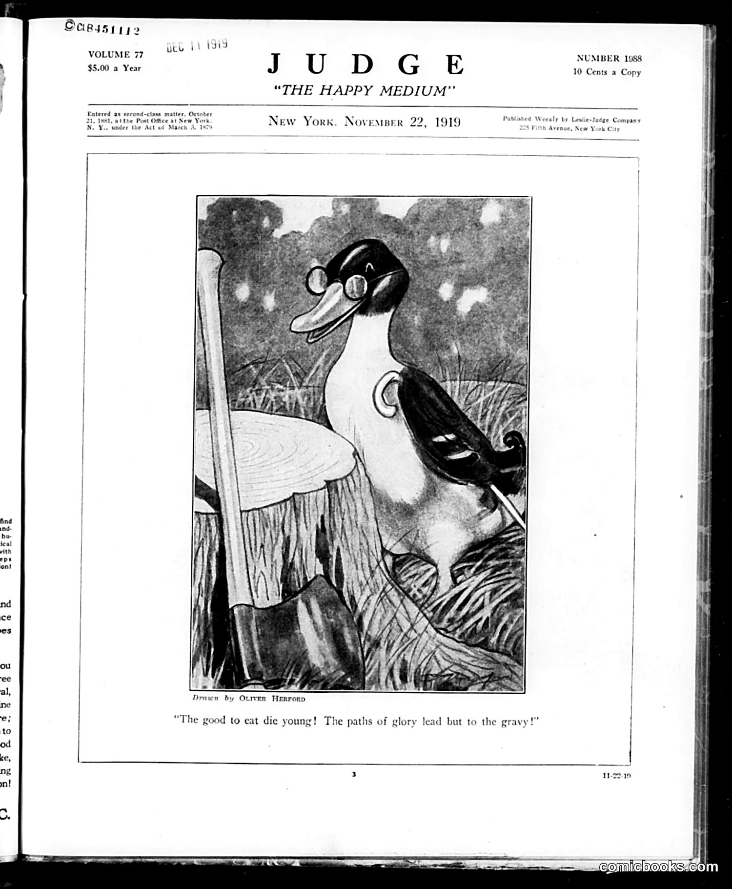 Judge — November 22, 1919 — page 3 of 36