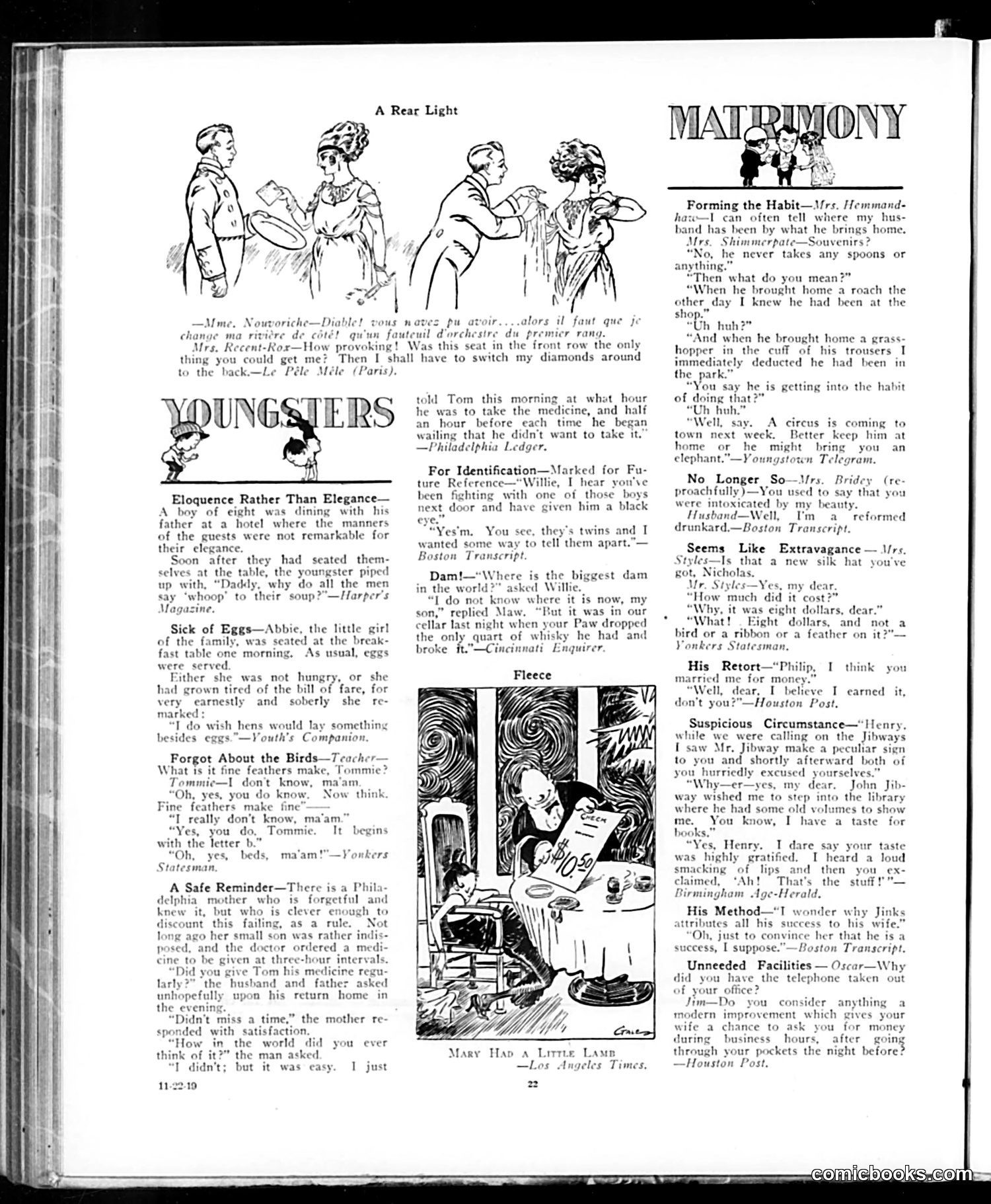 Judge — November 22, 1919 — page 22 of 36