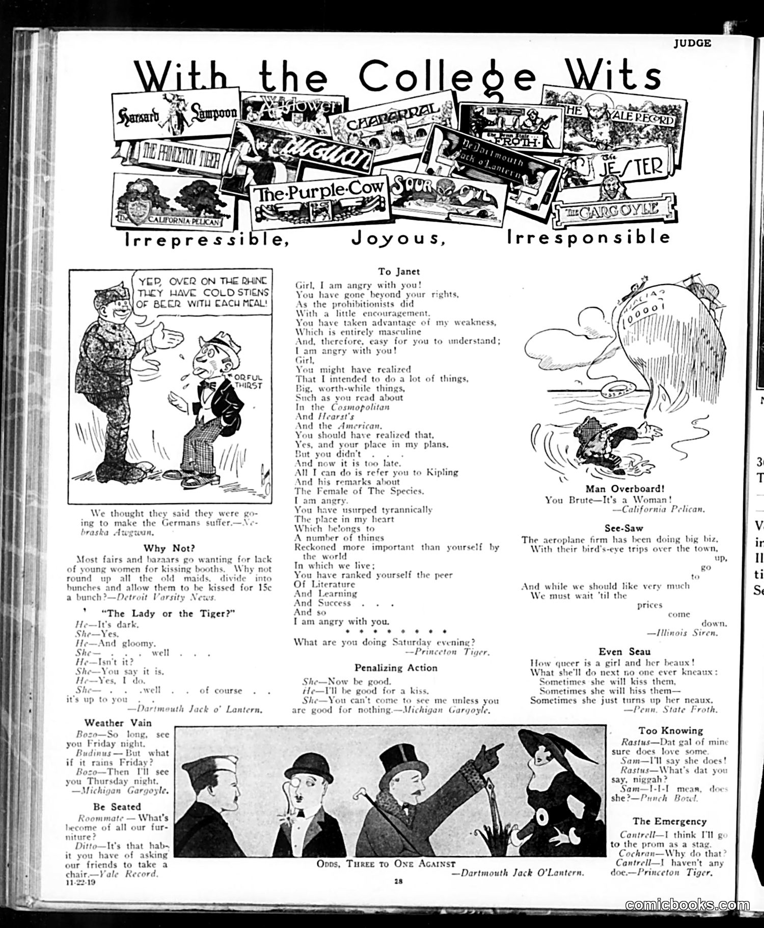 Judge — November 22, 1919 — page 28 of 36