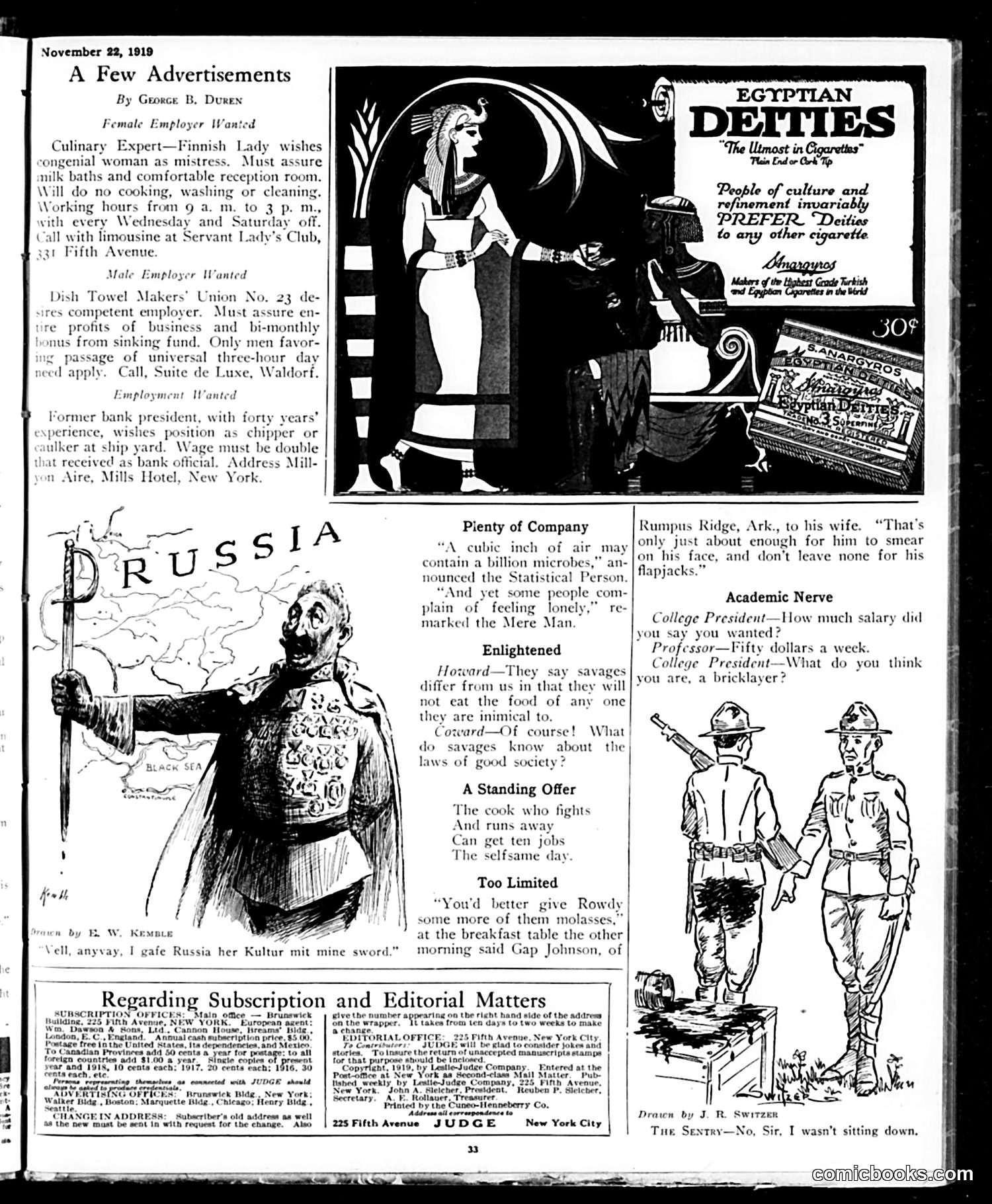 Judge — November 22, 1919 — page 33 of 36