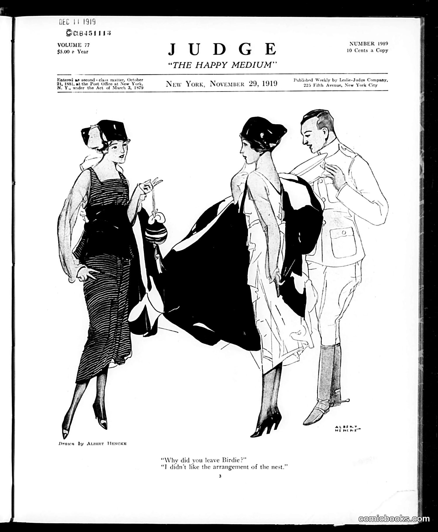 Judge — November 29, 1919 — page 3 of 36