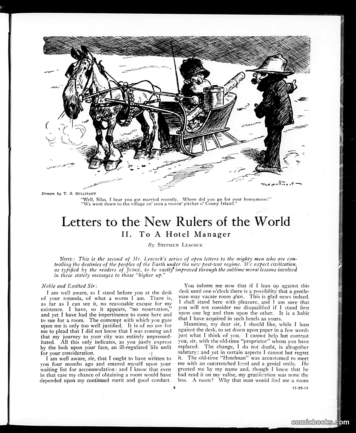 Judge — November 29, 1919 — page 5 of 36