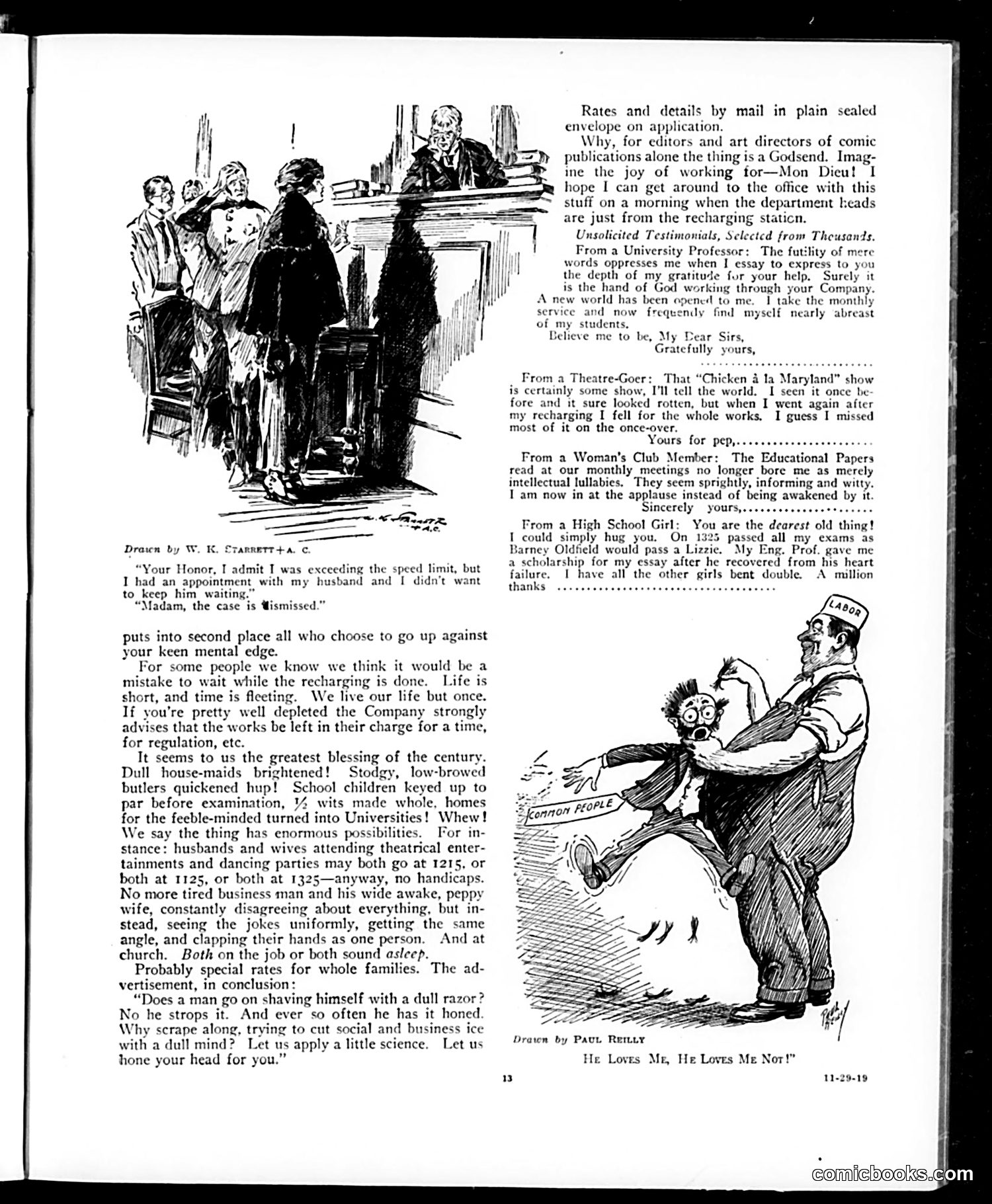 Judge — November 29, 1919 — page 13 of 36