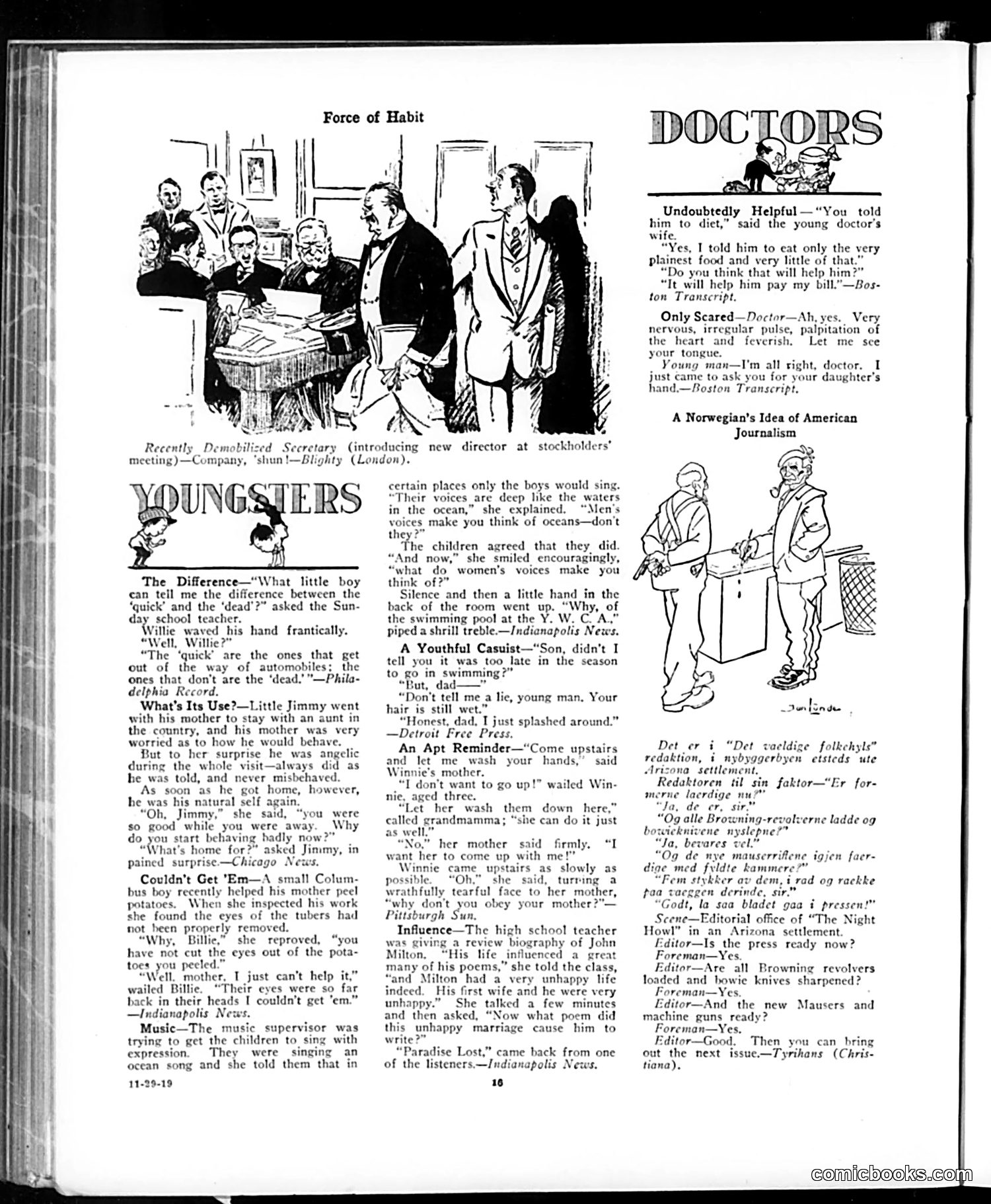 Judge — November 29, 1919 — page 16 of 36
