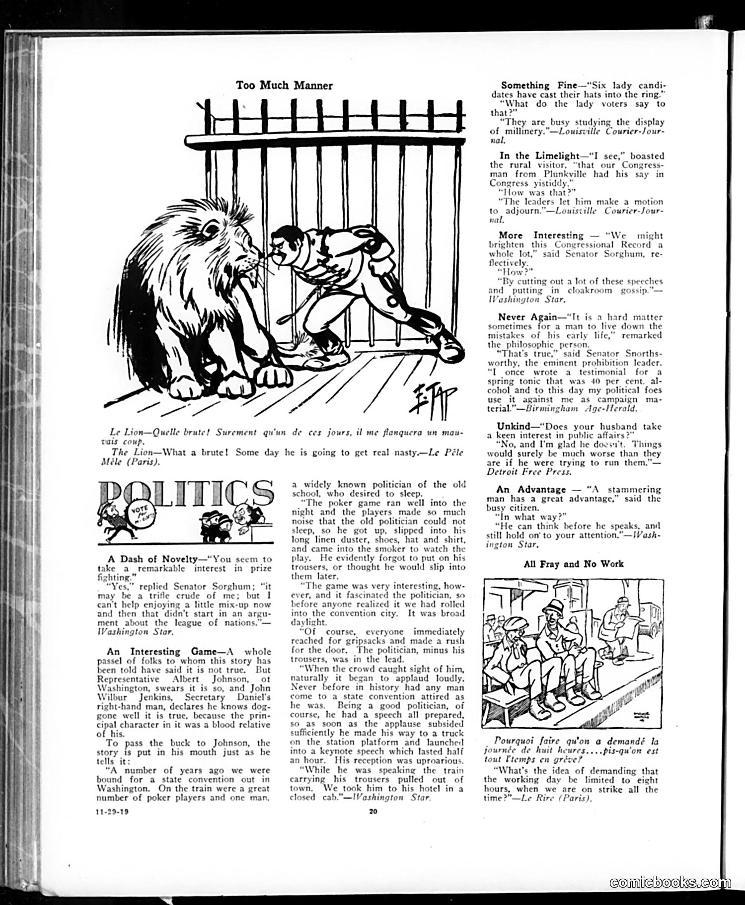 Judge — November 29, 1919 — page 20 of 36