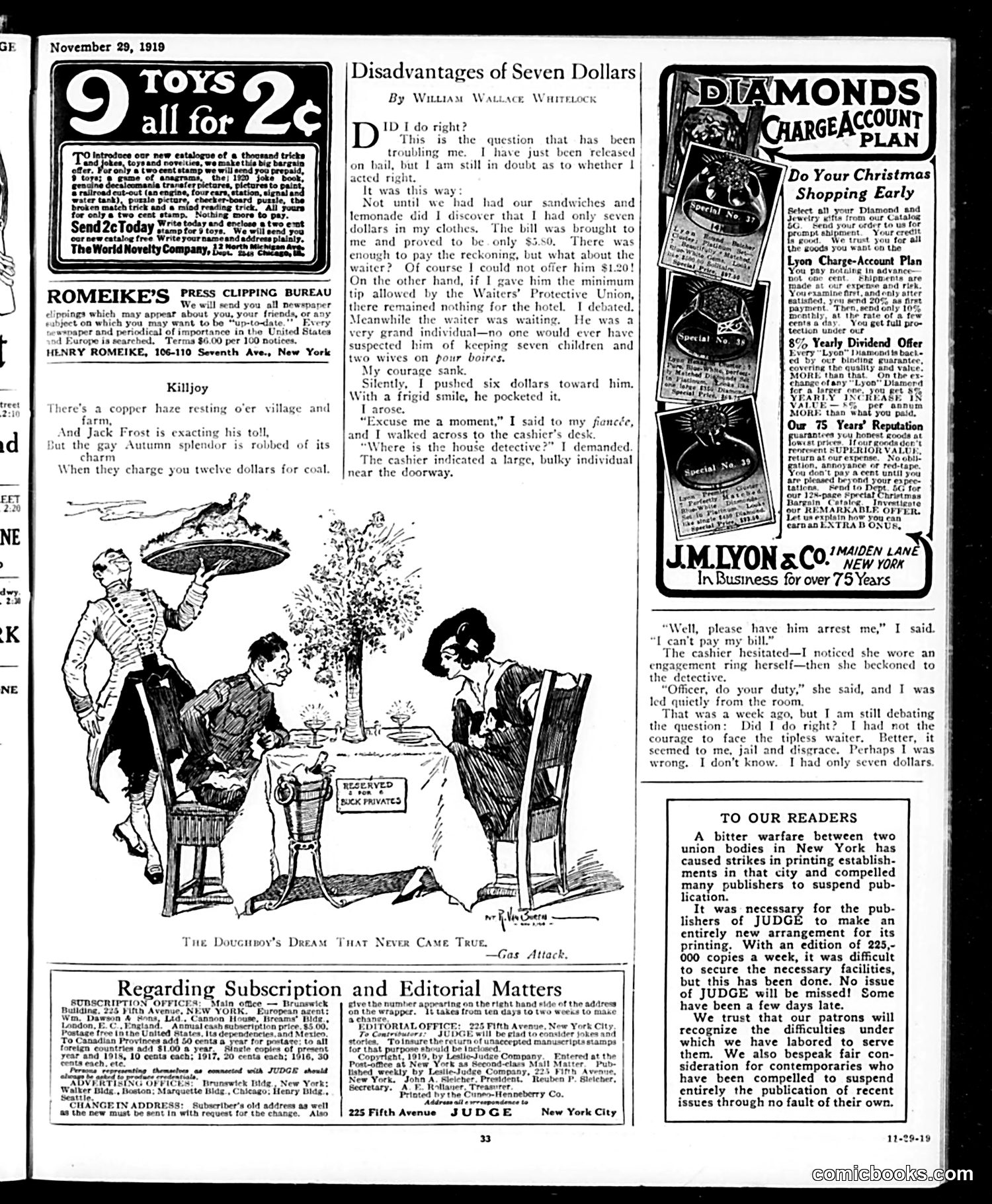 Judge — November 29, 1919 — page 33 of 36