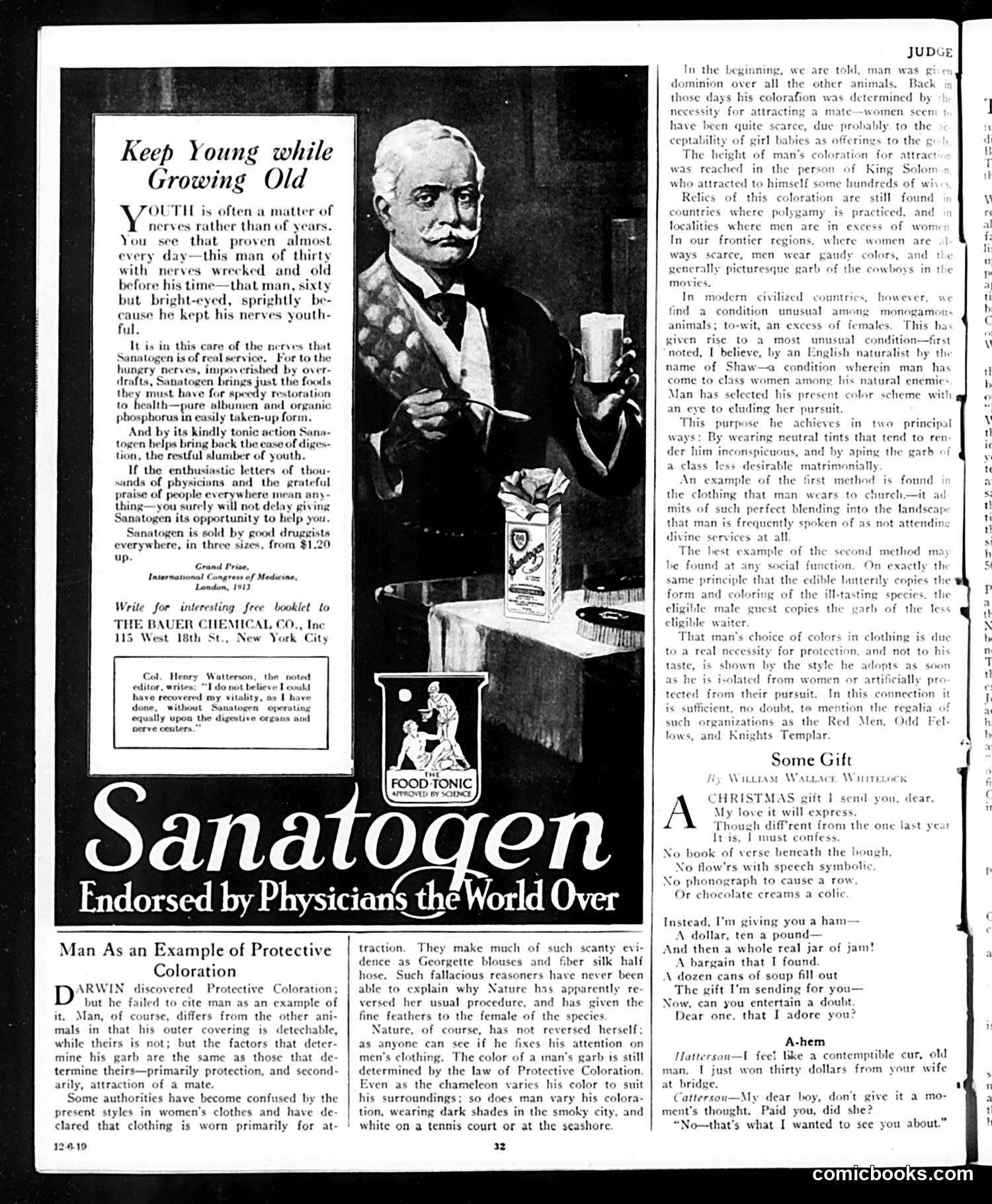 Judge — December 6, 1919 — page 32 of 36