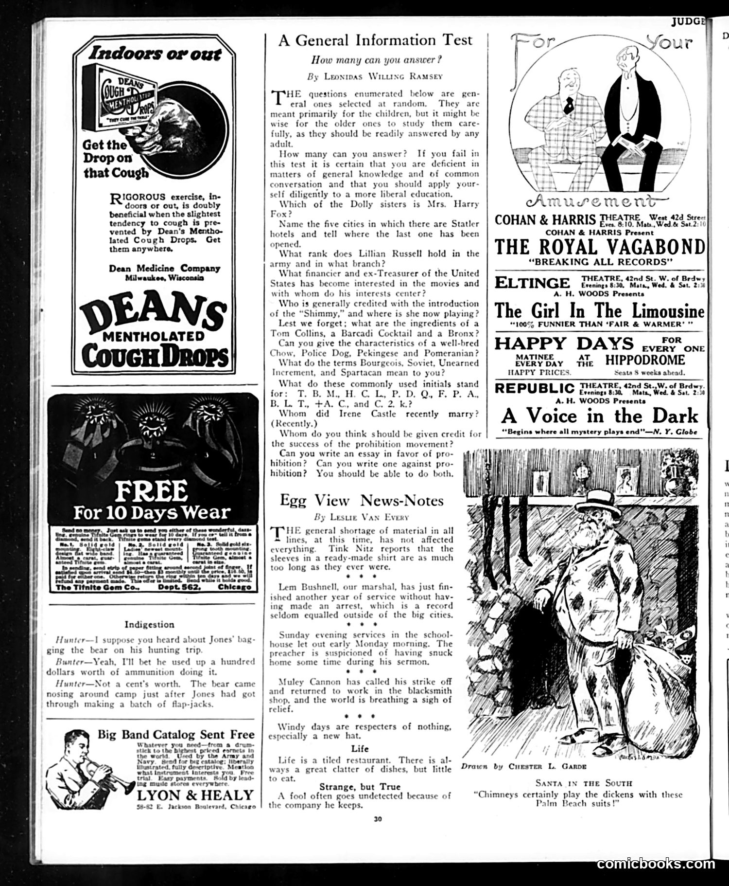 Judge — December 13, 1919 — page 30 of 36