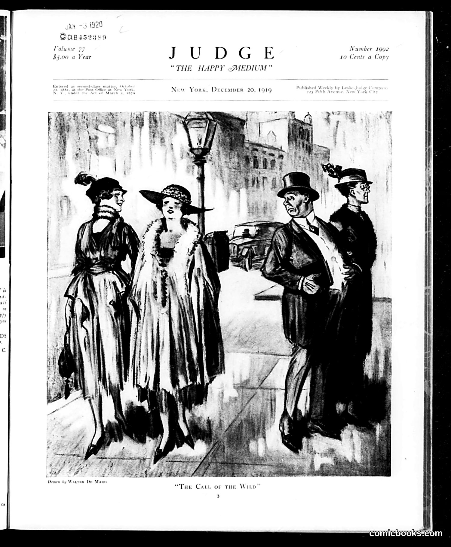 Judge — December 20, 1919 — page 3 of 36