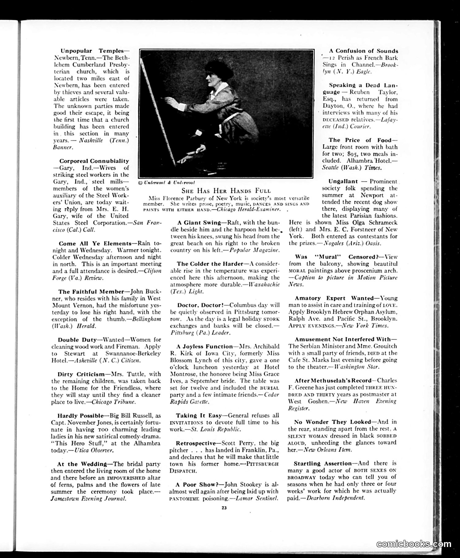 Judge — December 20, 1919 — page 23 of 36