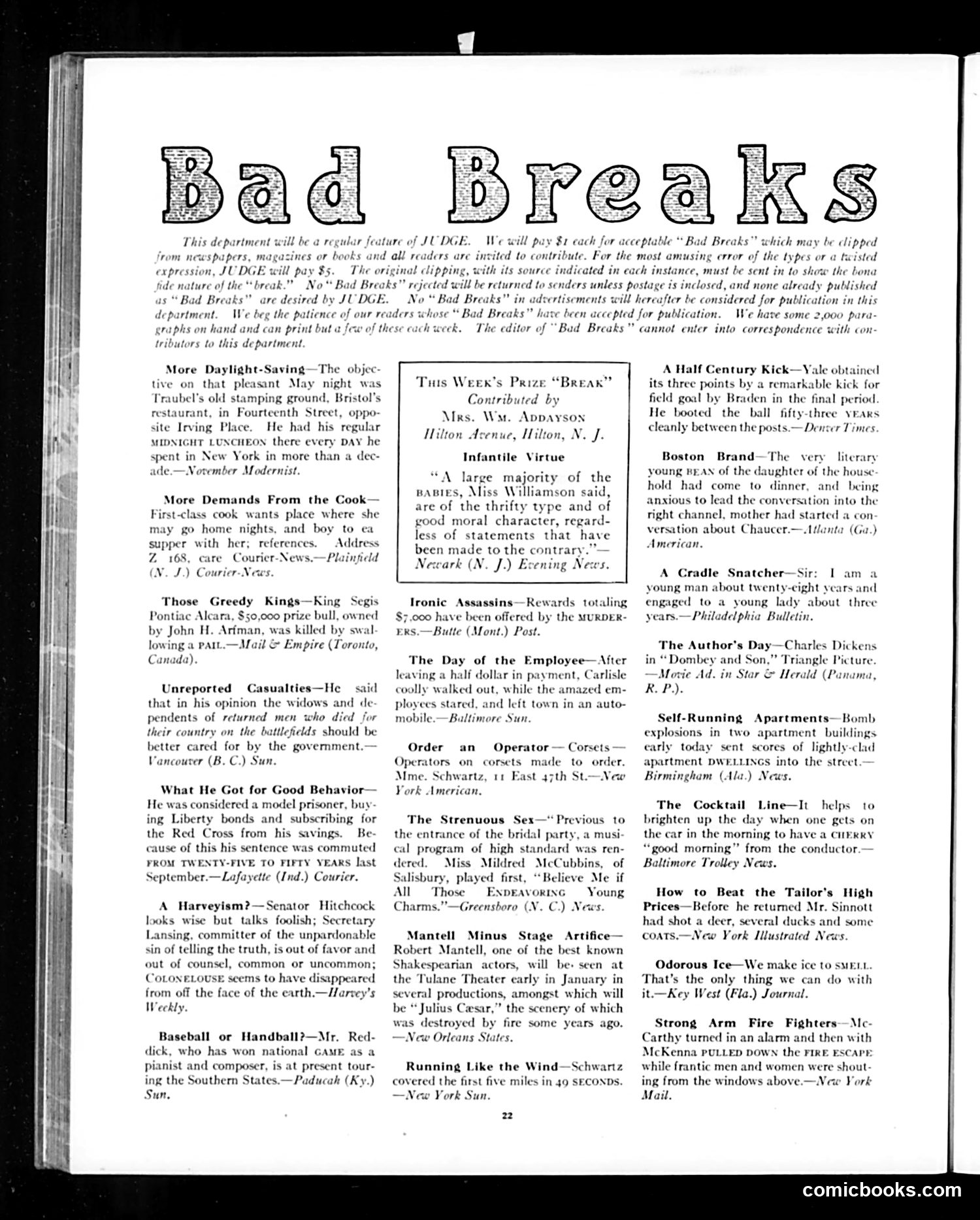 Judge — December 27, 1919 — page 22 of 37