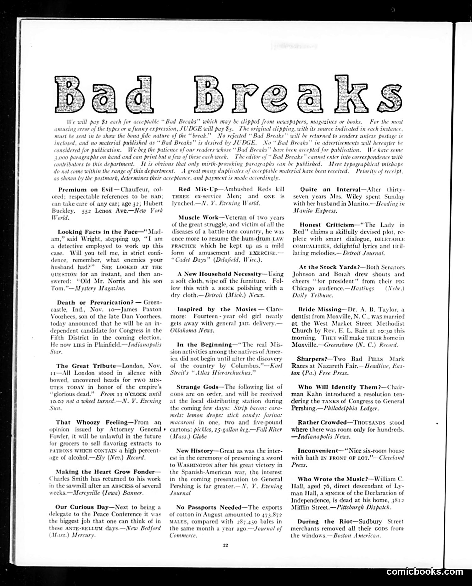 Judge — January 3, 1920 — page 22 of 36