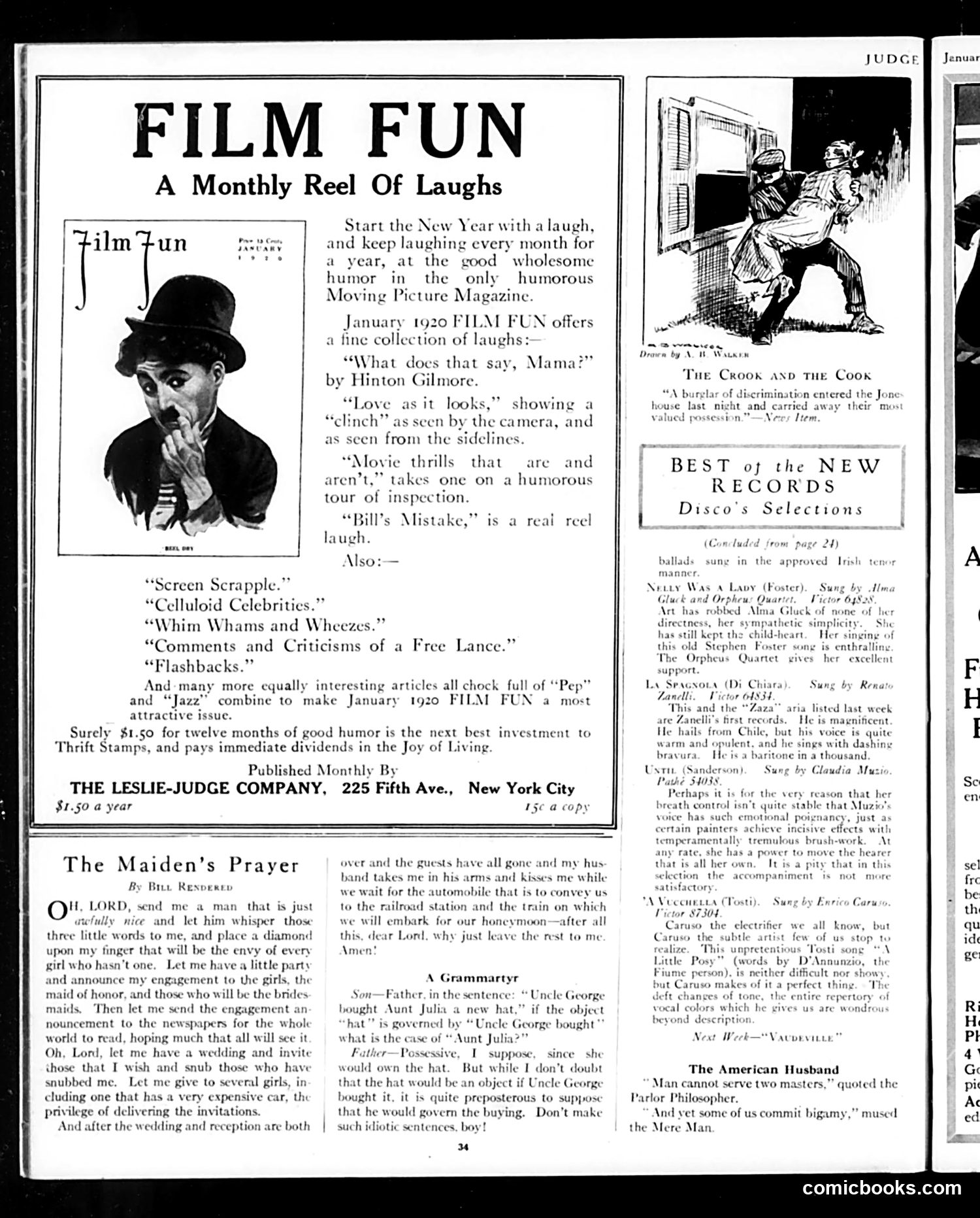 Judge — January 3, 1920 — page 34 of 36