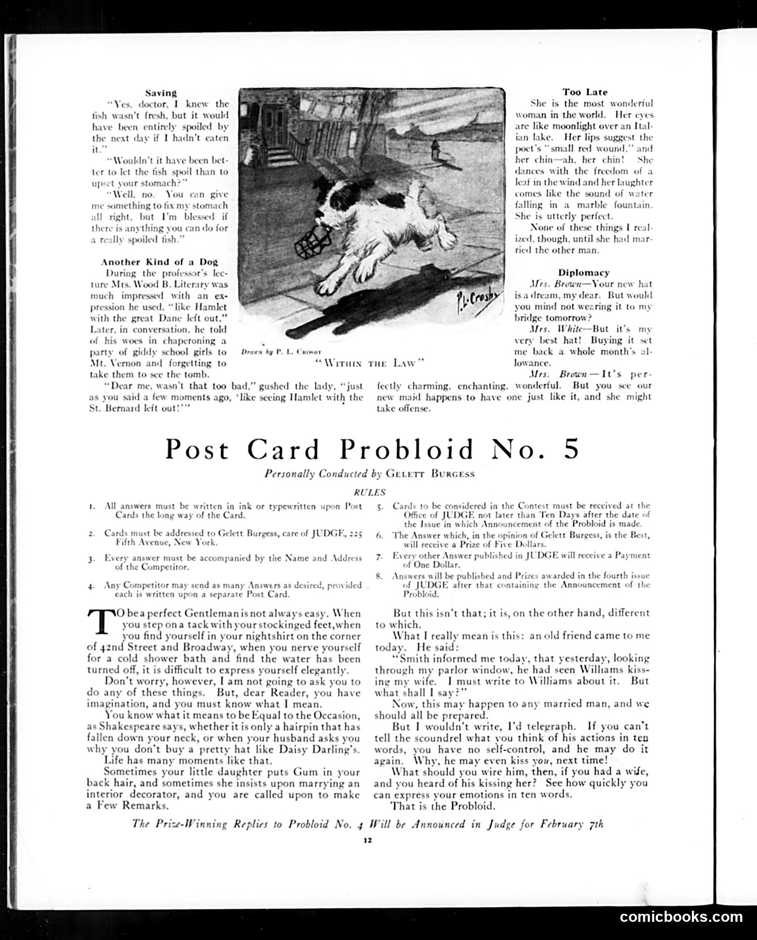Judge — January 10, 1920 — page 12 of 36