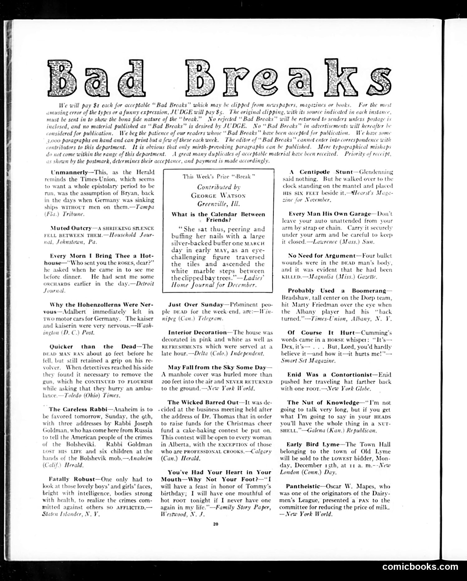 Judge — January 10, 1920 — page 20 of 36