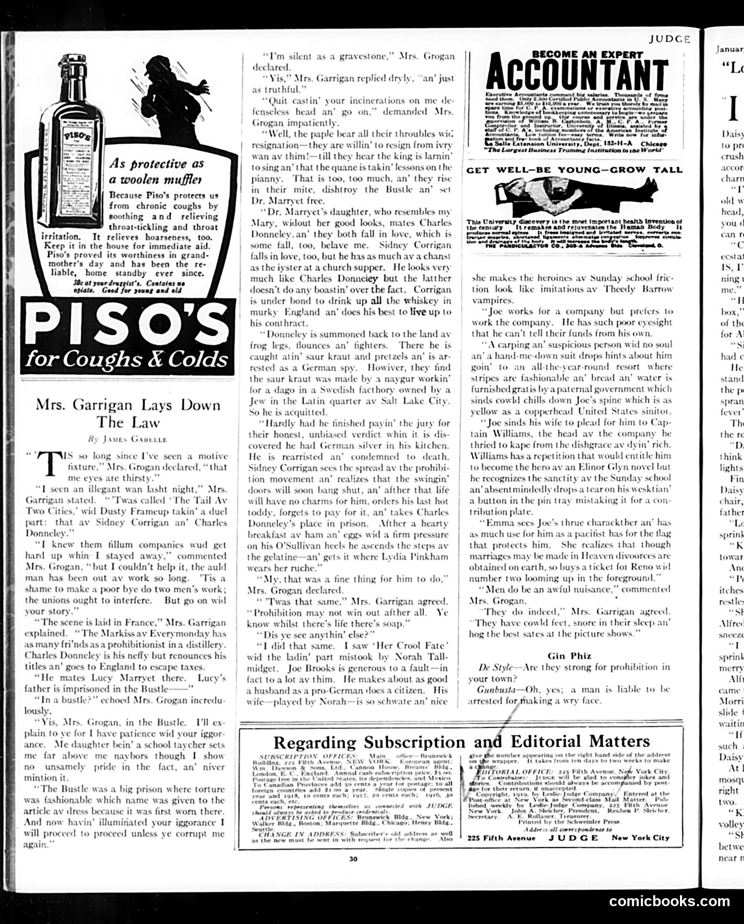 Judge — January 10, 1920 — page 30 of 36