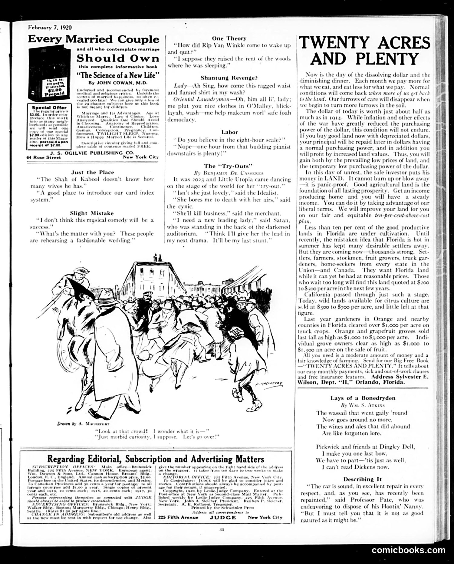 Judge — February 7, 1920 — page 33 of 36