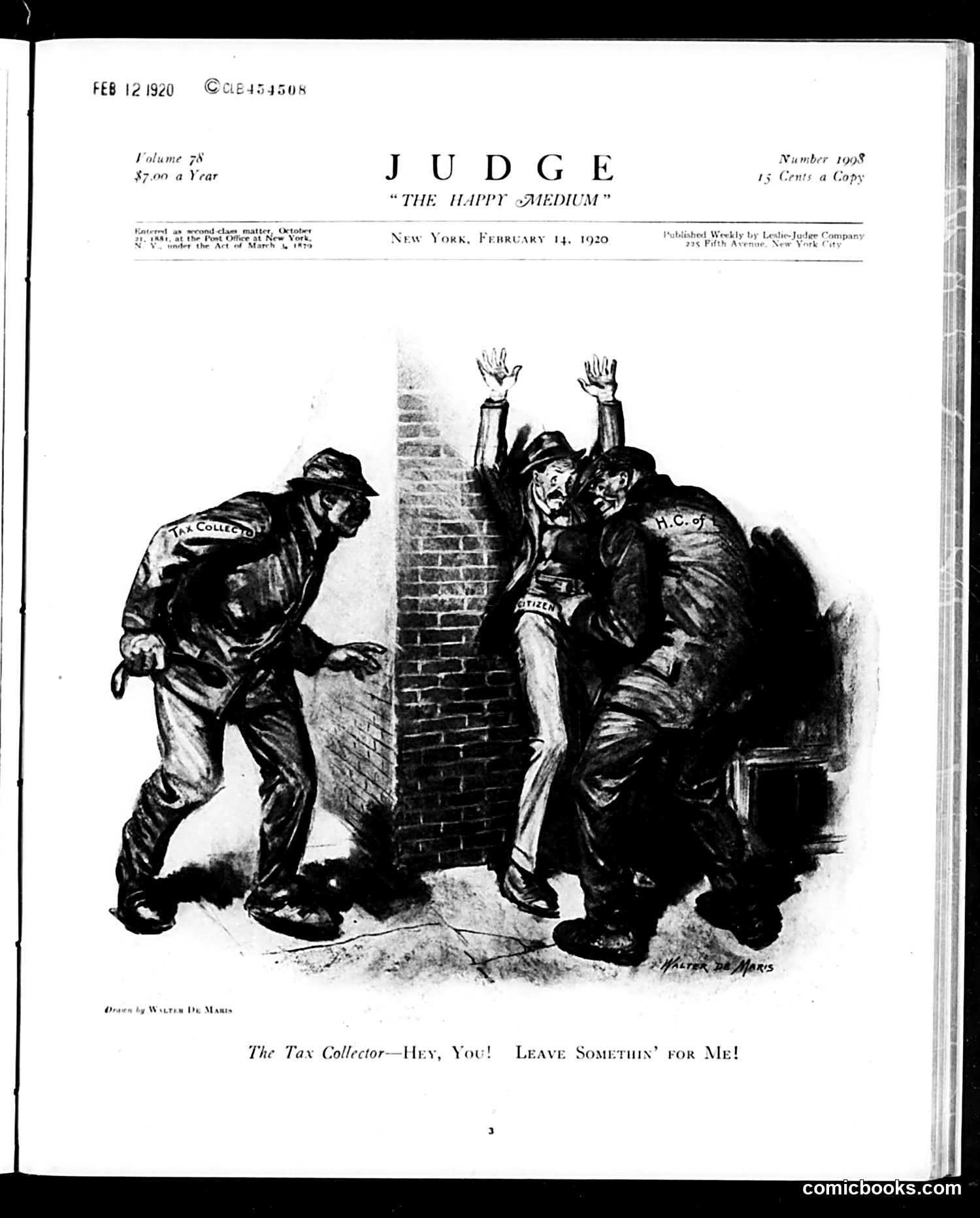 Judge — February 14, 1920 — page 3 of 44