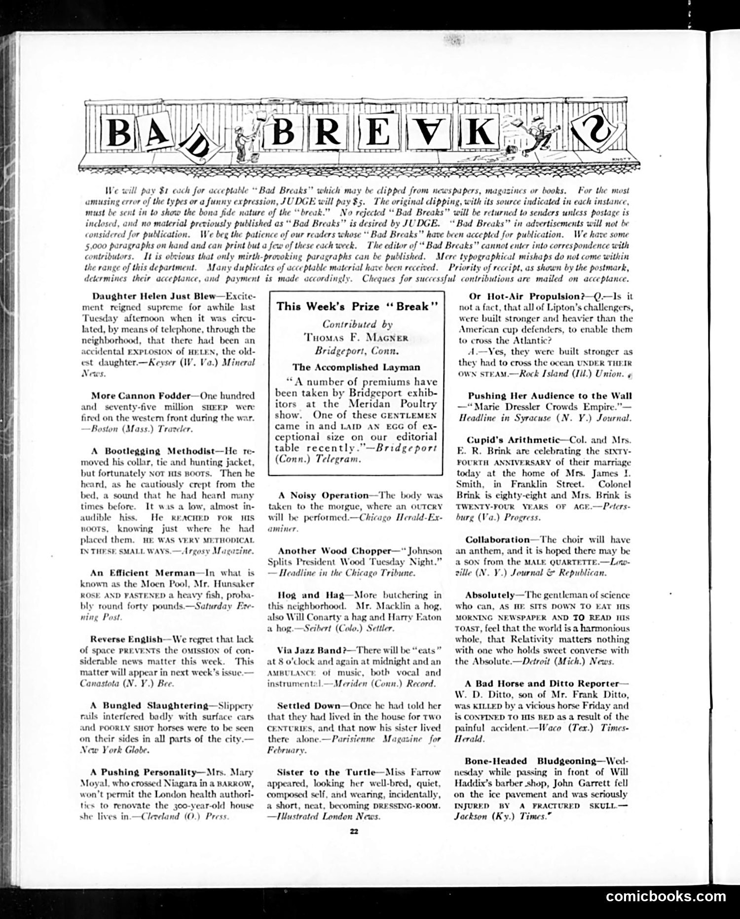 Judge — February 21, 1920 — page 22 of 36