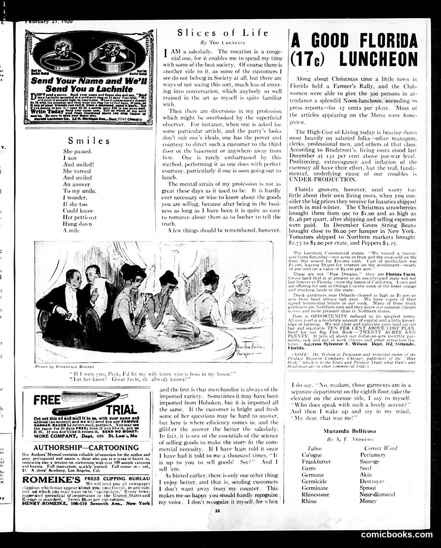Judge — February 21, 1920 — page 33 of 36