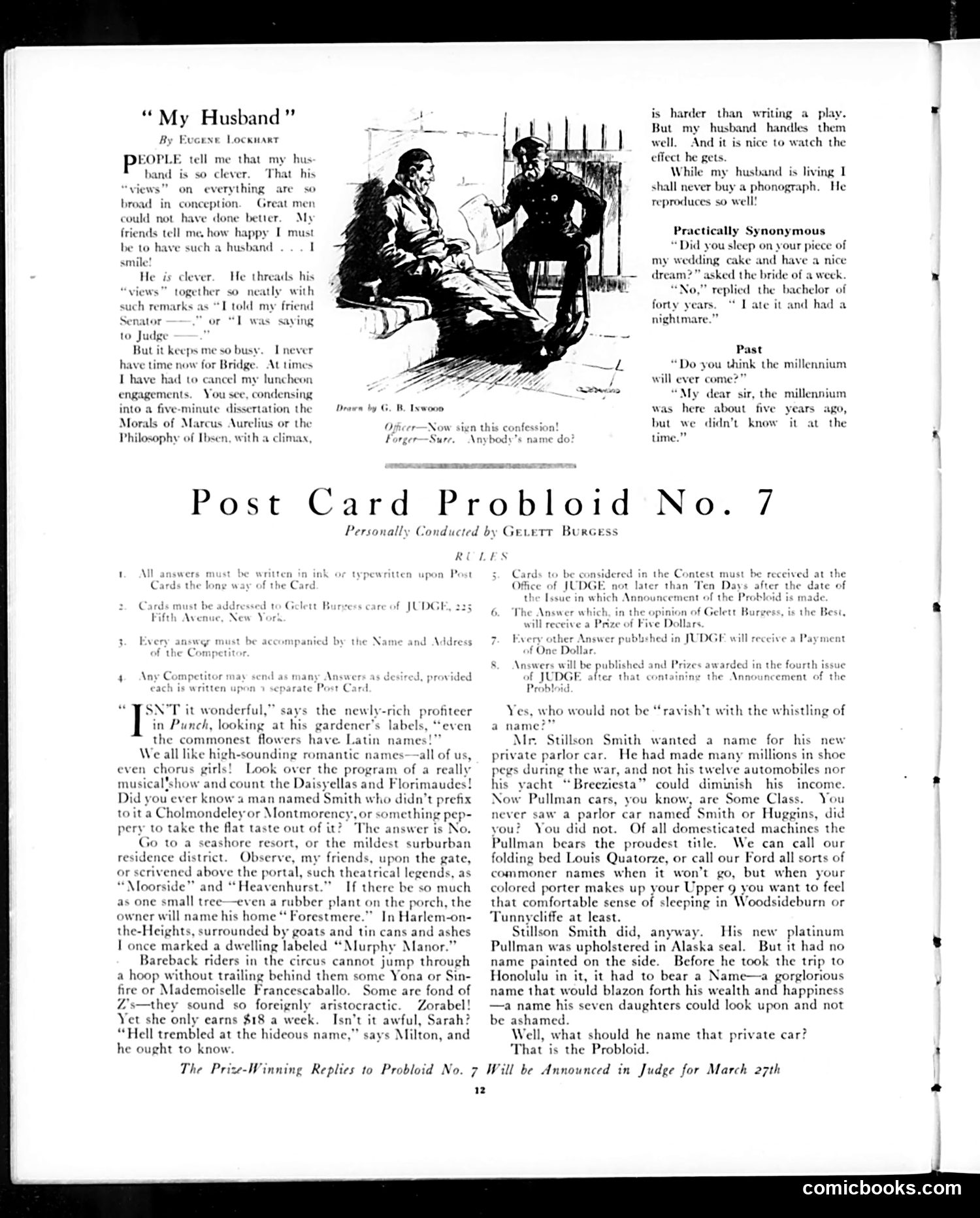 Judge — February 28, 1920 — page 12 of 36