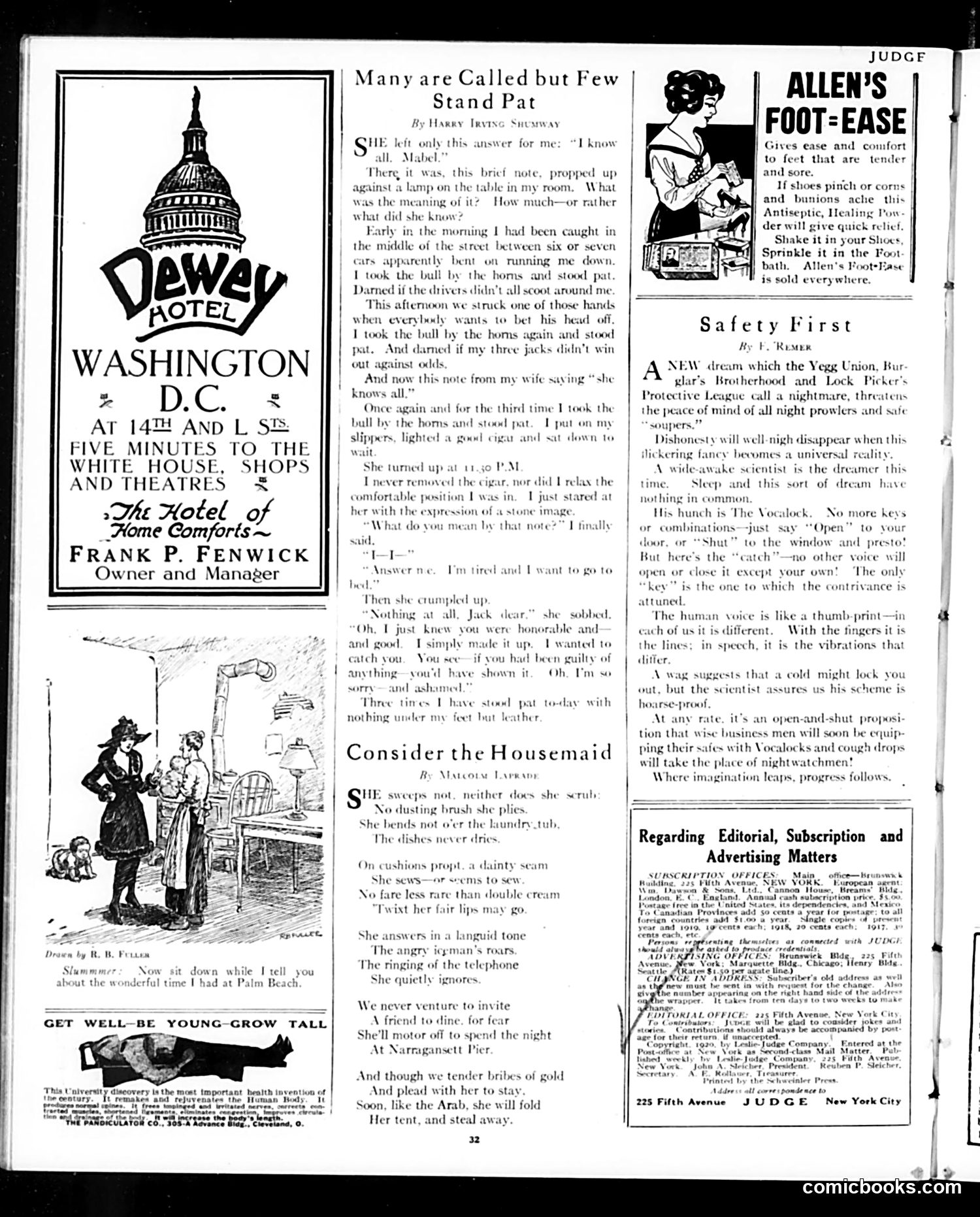 Judge — February 28, 1920 — page 32 of 36