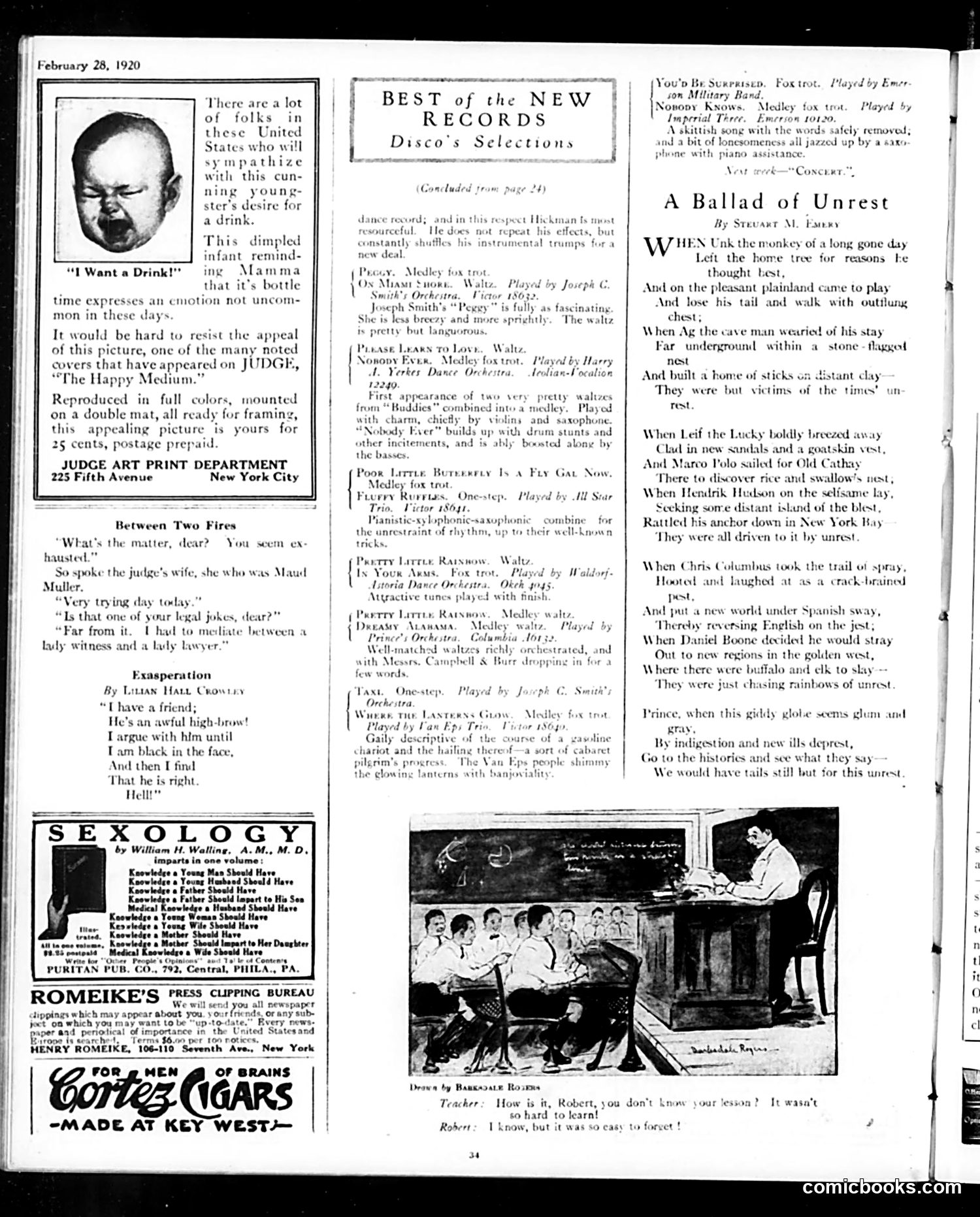 Judge — February 28, 1920 — page 34 of 36