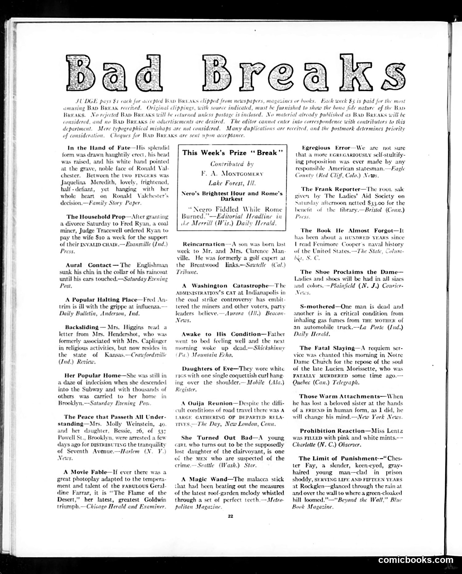 Judge — March 6, 1920 — page 22 of 36