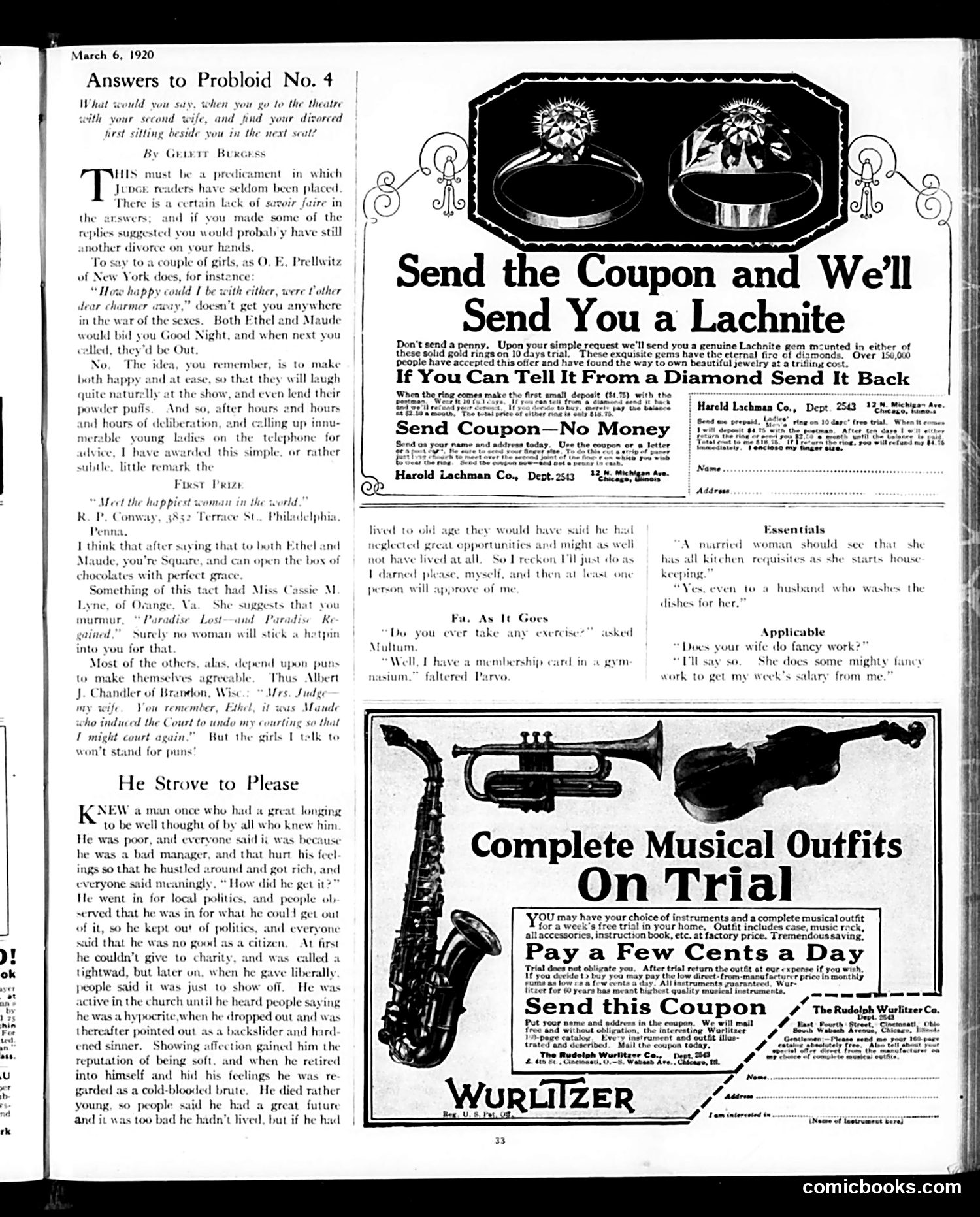 Judge — March 6, 1920 — page 33 of 36