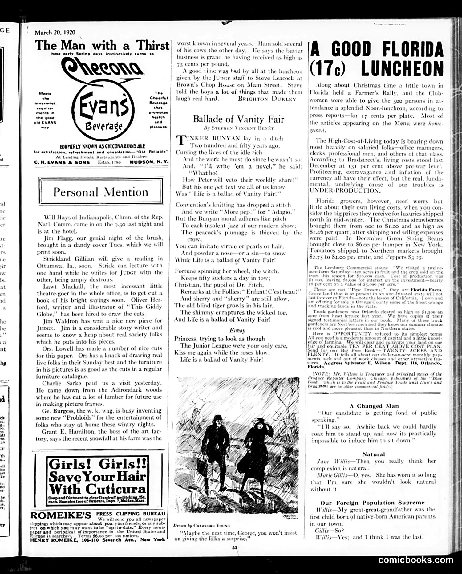 Judge — March 20, 1920 — page 33 of 36