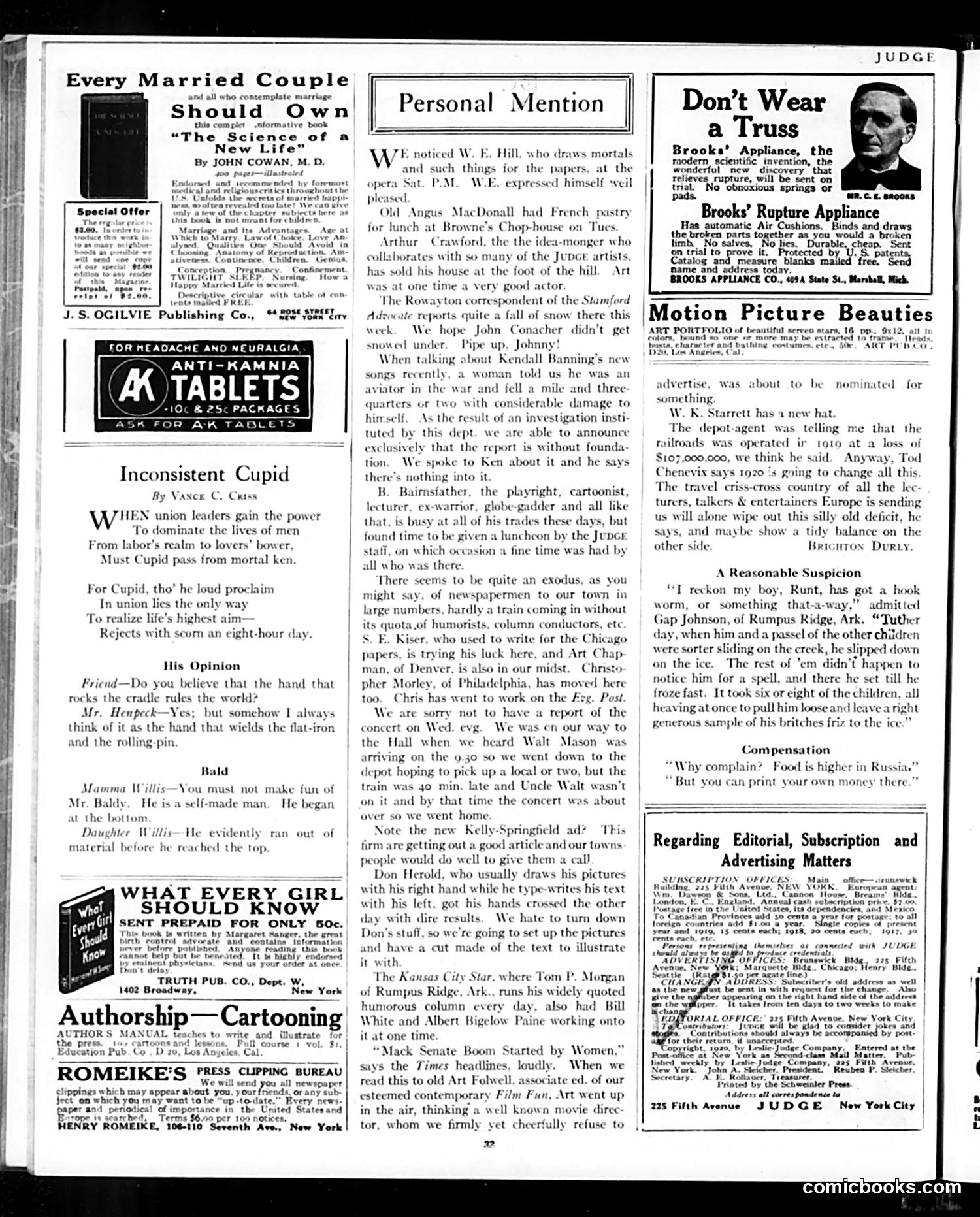 Judge — March 27, 1920 — page 32 of 36