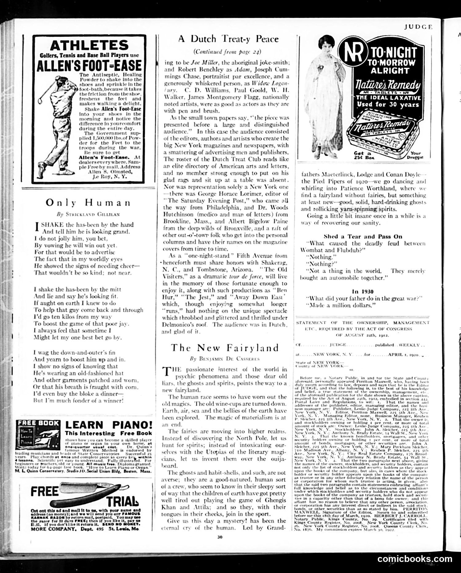 Judge — April 17, 1920 — page 30 of 36