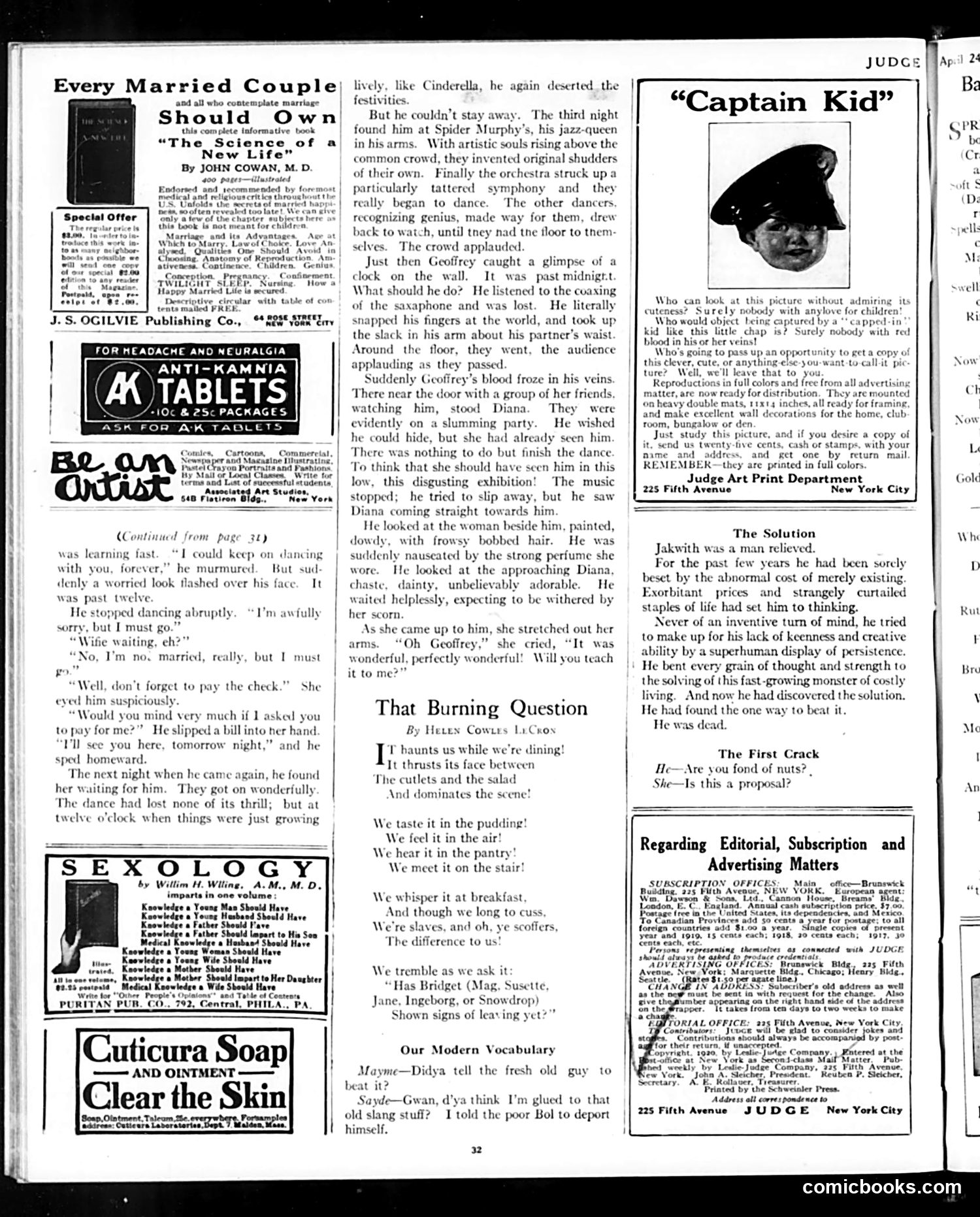 Judge — April 24, 1920 — page 32 of 36
