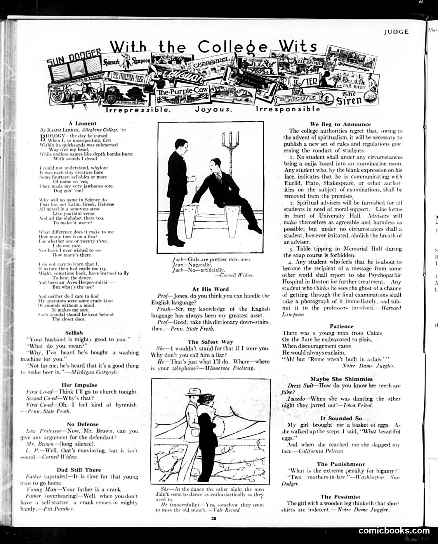 Judge — May 22, 1920 — page 26 of 36