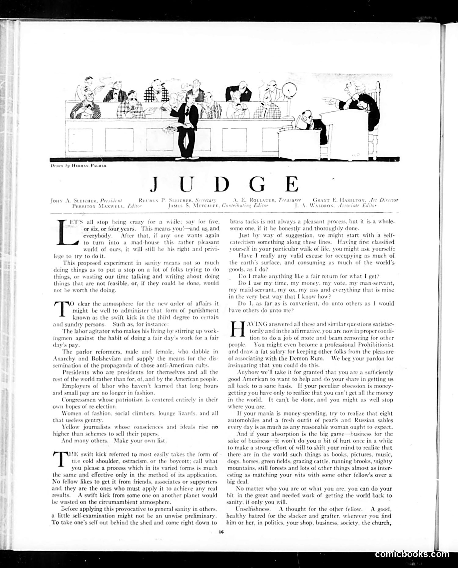 Judge — June 19, 1920 — page 16 of 36