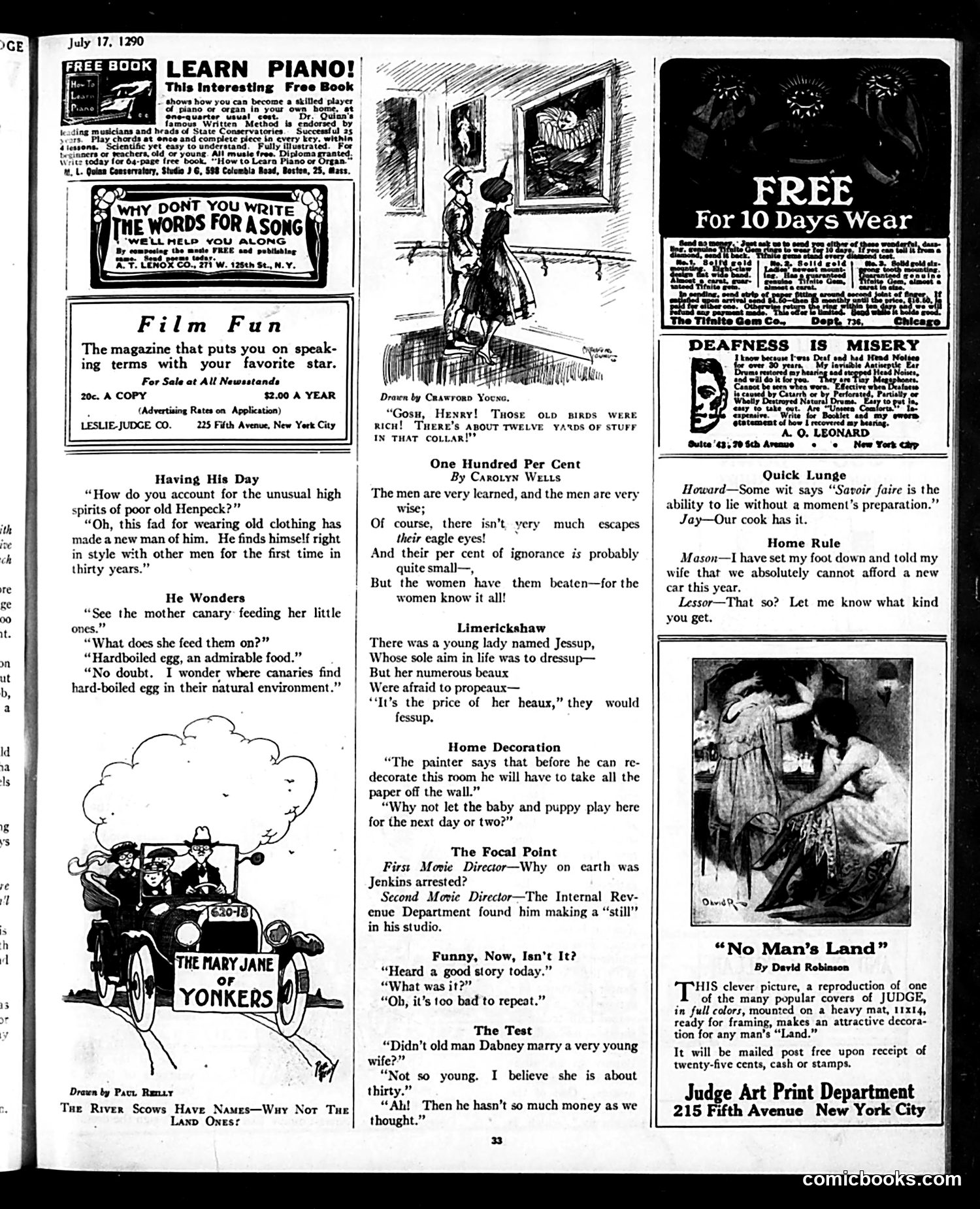 Judge — July 17, 1920 — page 33 of 36