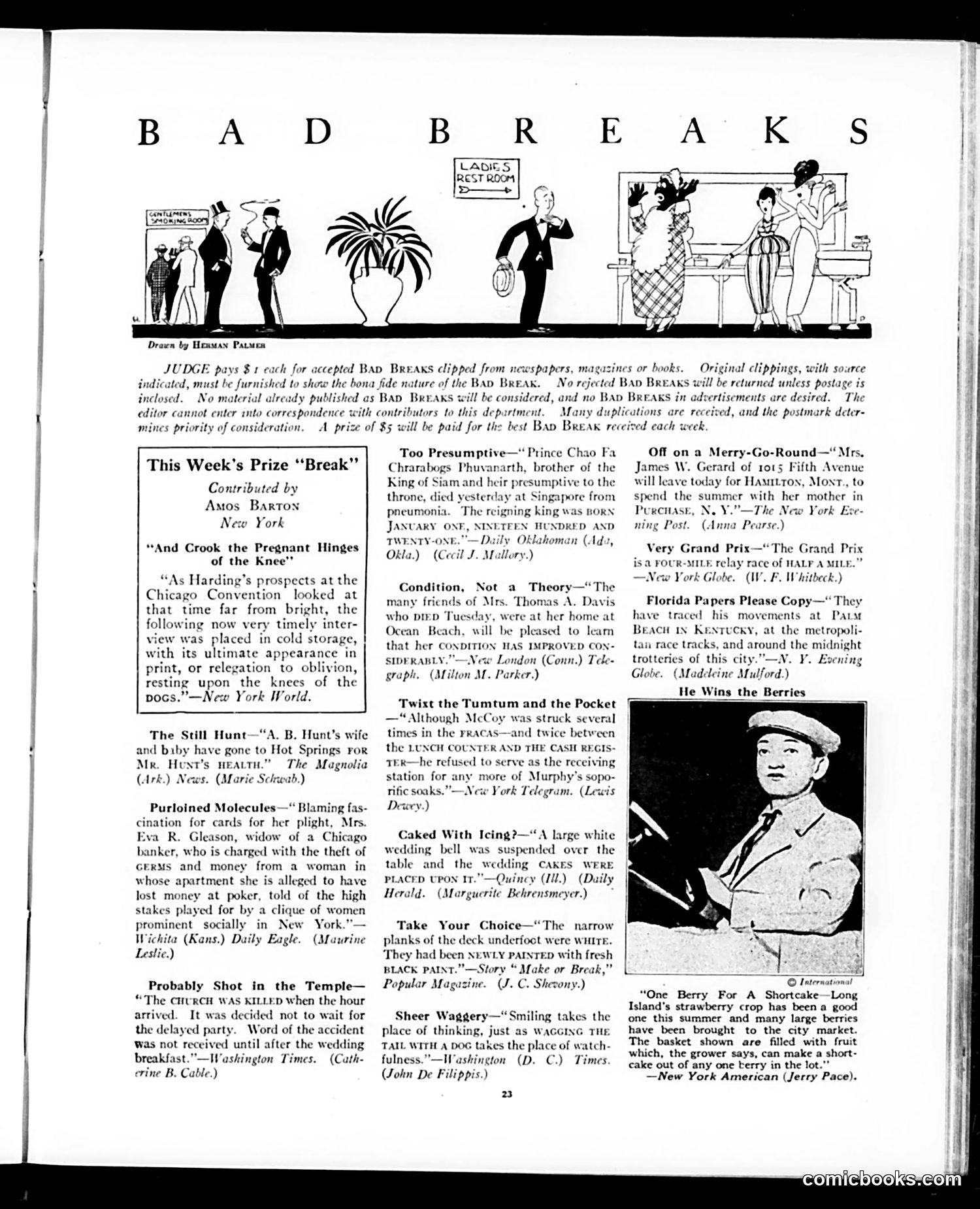 Judge — July 24, 1920 — page 23 of 36