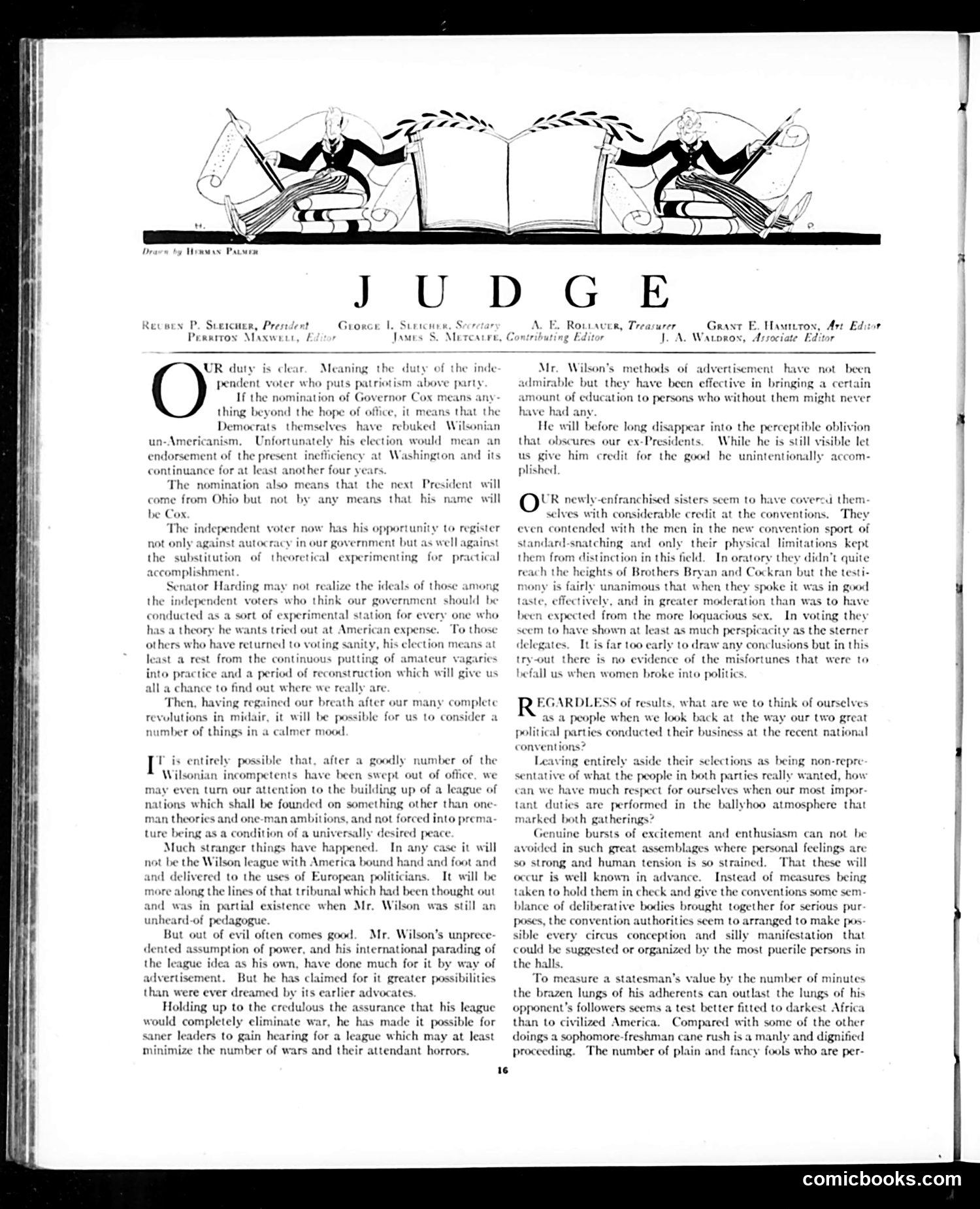 Judge — July 31, 1920 — page 16 of 36