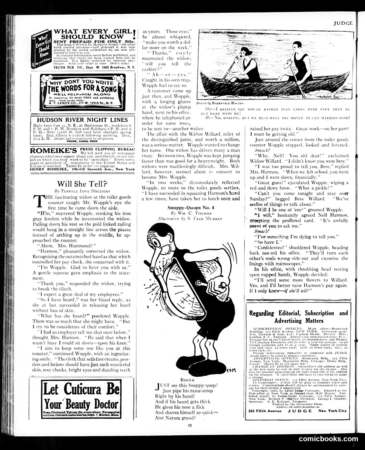 Judge — July 31, 1920 — page 32 of 36