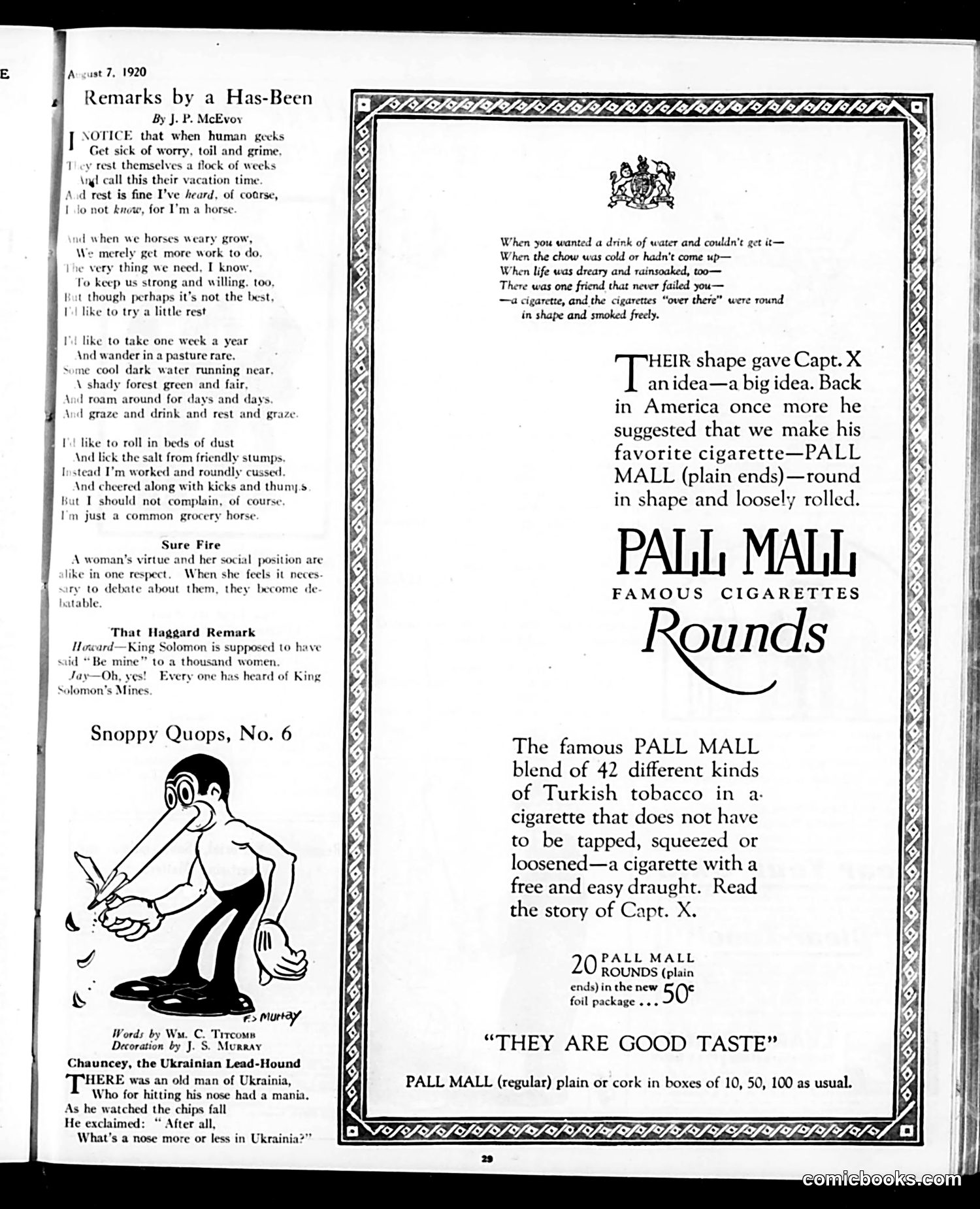 Judge — August 7, 1920 — page 29 of 36