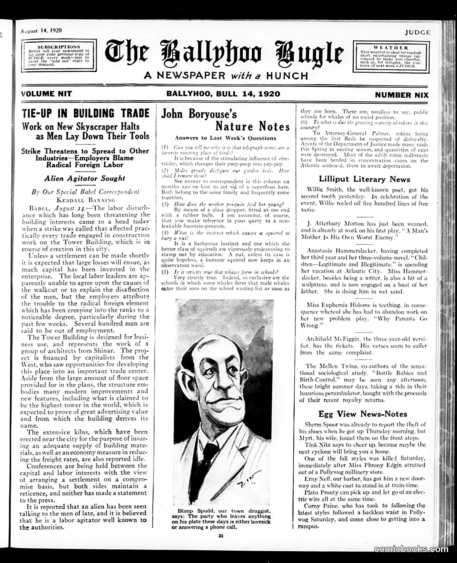 Judge — August 14, 1920 — page 31 of 36